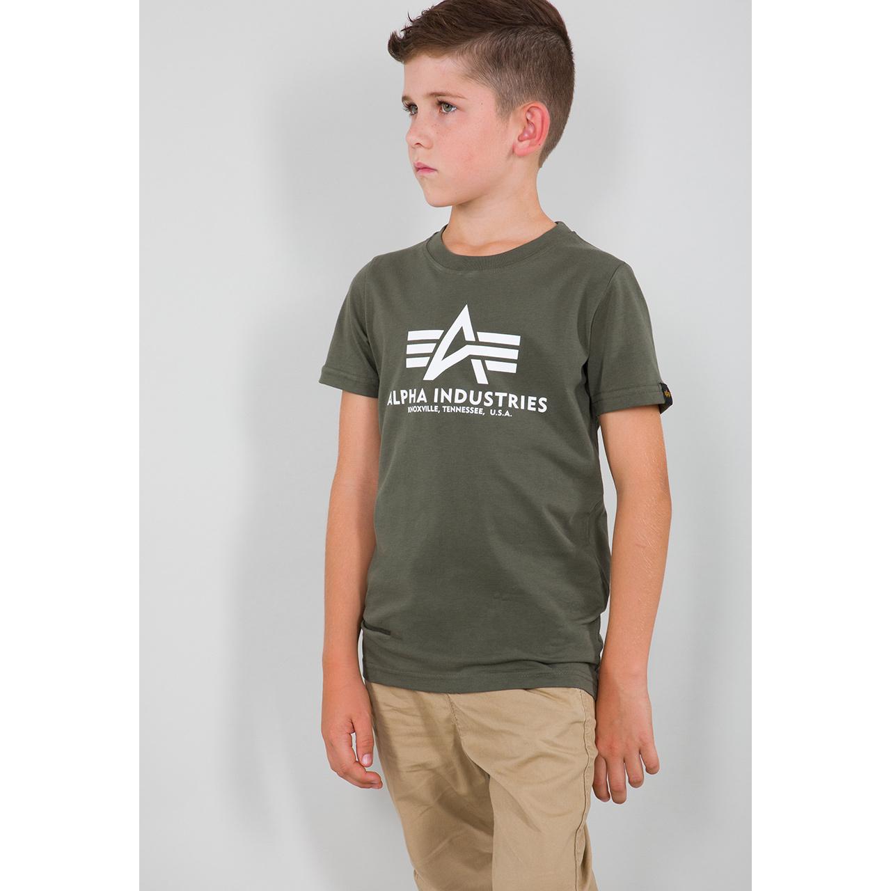 Maglietta Junior Alpha Industries Basic
