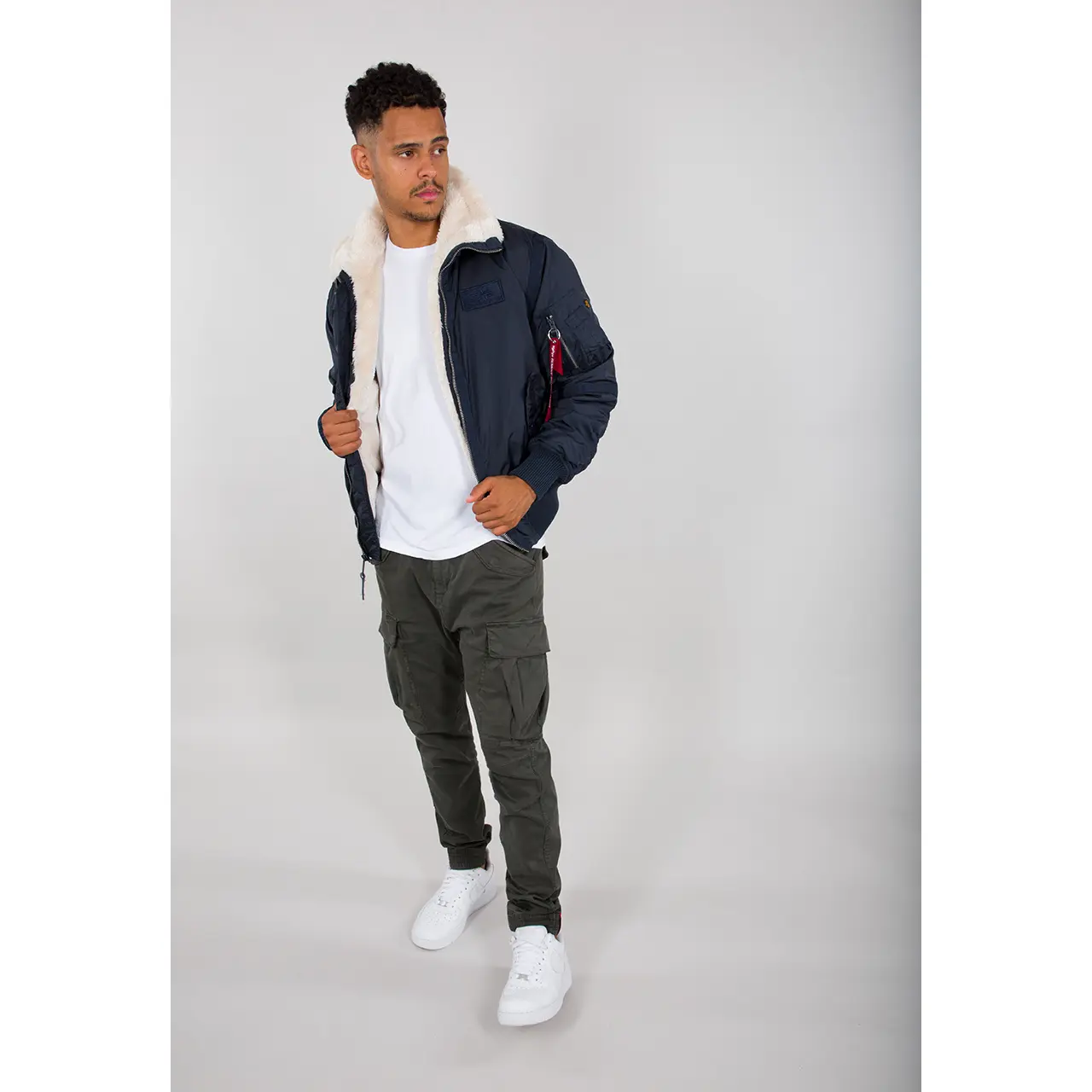 4059146338160 - Alpha Industries Herren Jacke blau