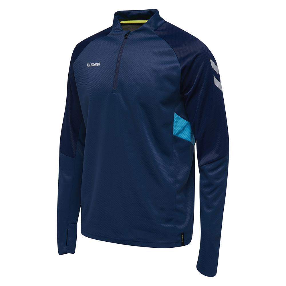 Felpa con cerniera a metà da bambino Hummel tech move