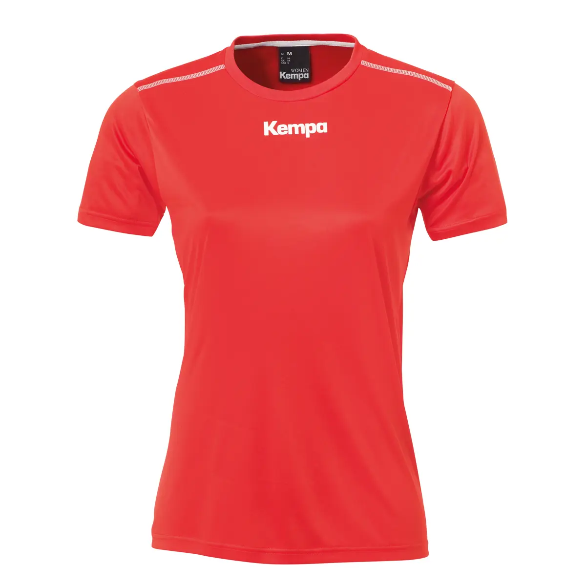 Kempa Femme T-Shirt Poly Rouge Extra Grand