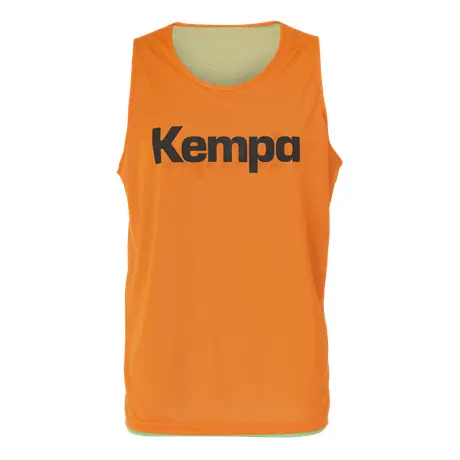 kempa Homme Chasuble Reversible Training Bib, Orange, Taille M/L