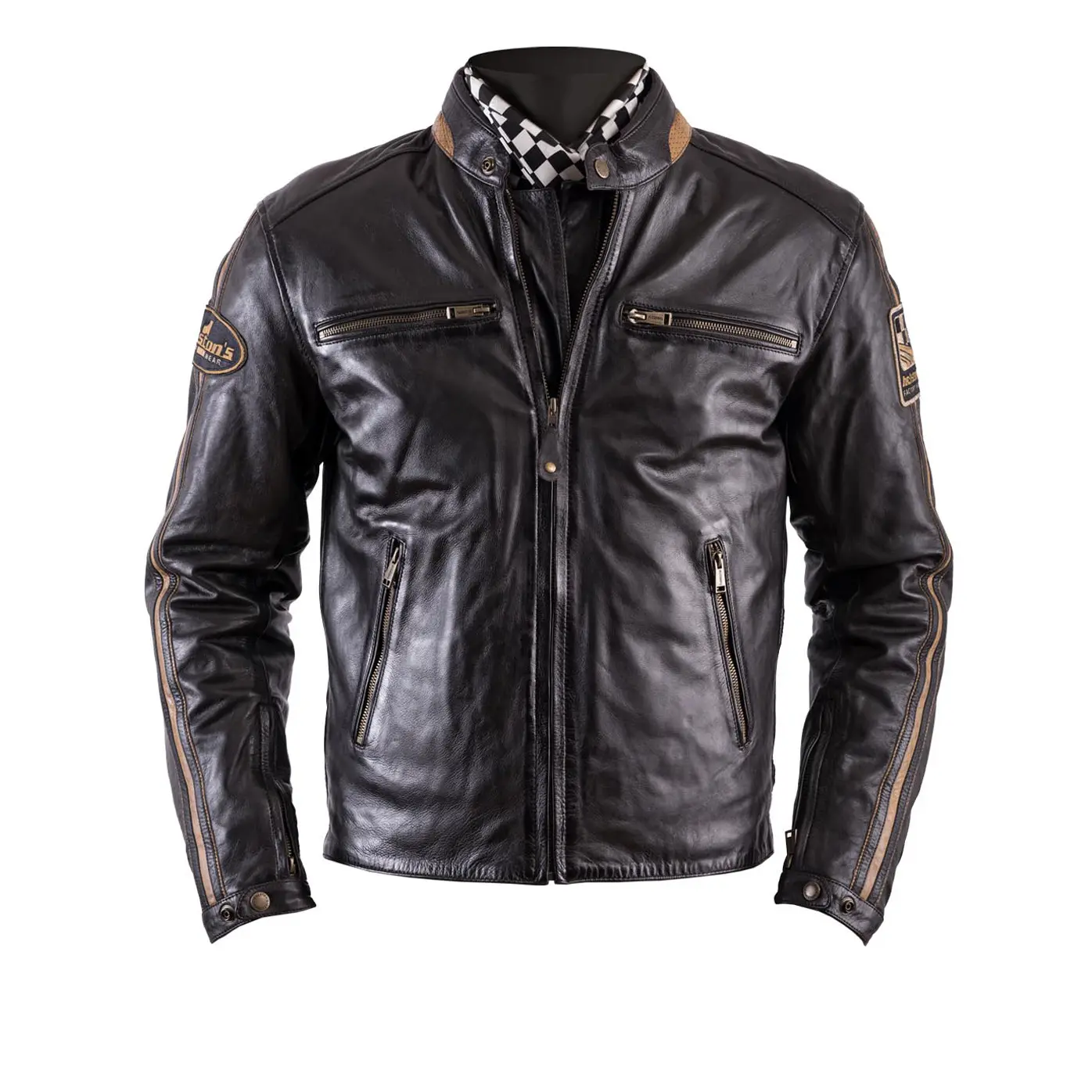 Motorrad-Lederjacke  rag Helstons ace