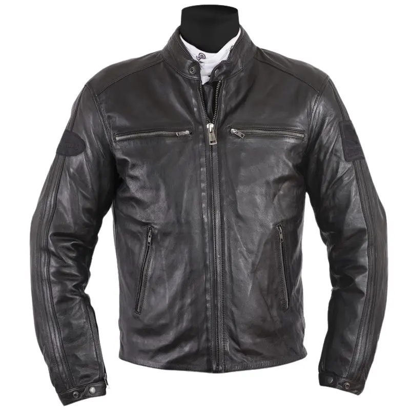 Motorrad-Lederjacke  rag Helstons ace