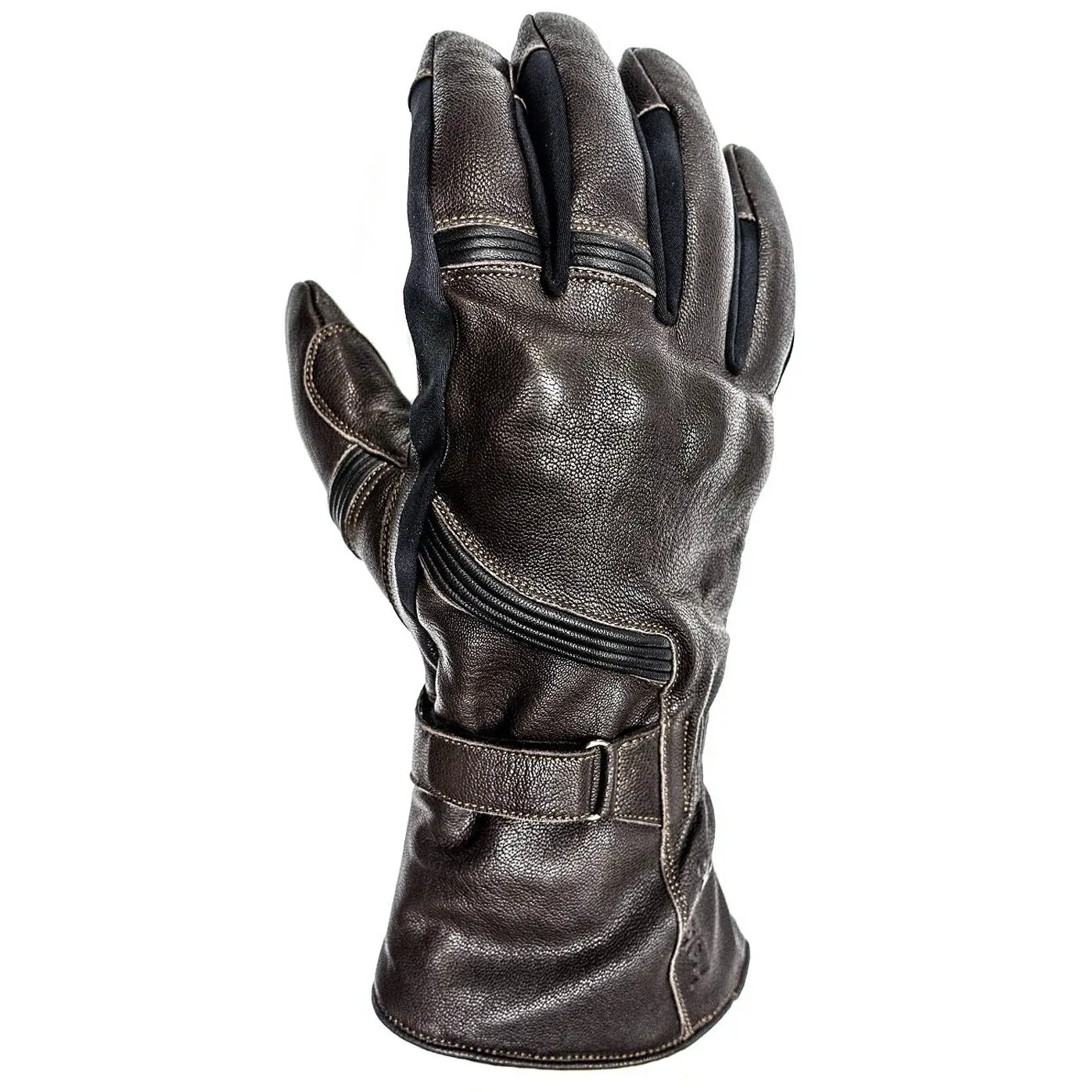 Motorradhandschuhe Winter Leder Helstons titanium