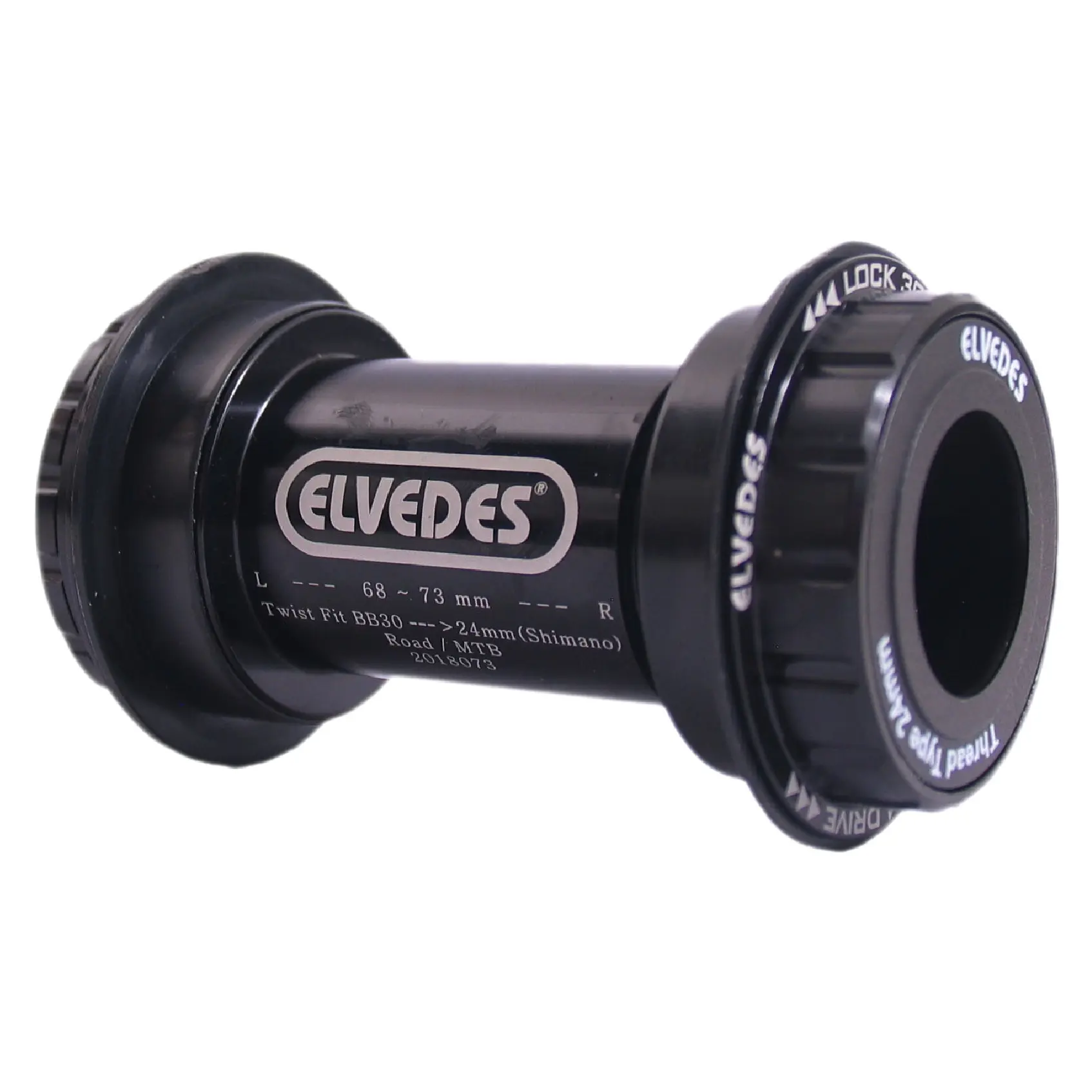 Velo Store - UK Bottom bracket Elvedes PRESS-FIT 30 -> 24 mm (42 mm/46 mm) + Spacer 90,6/95,5 mm | Extra 10% off with Subscription, Postage £16.79 to UK Fedex.