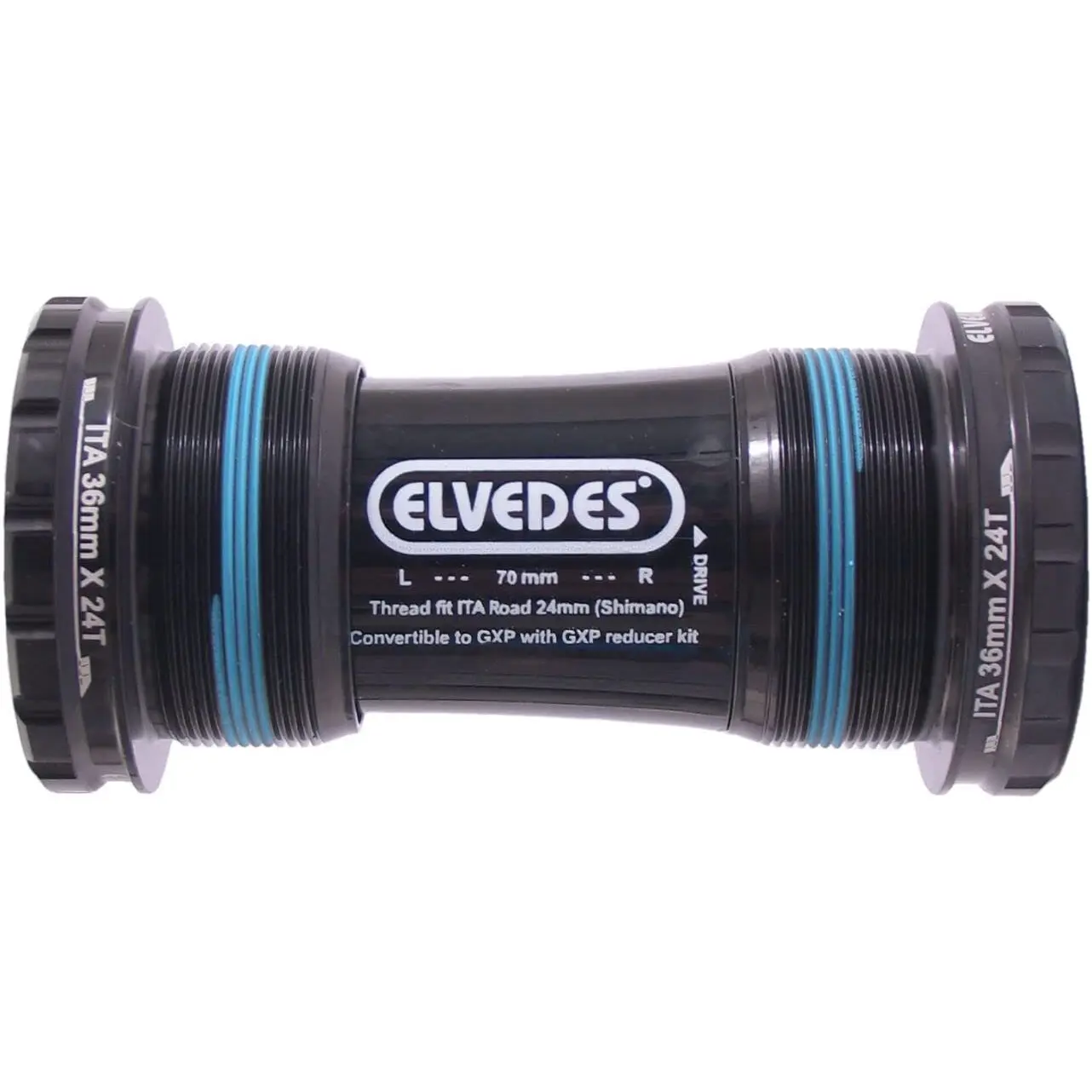 Velo Store - UK Bottom bracket Elvedes ITA 24 mm + spacer GXP | Extra 10% off with Subscription, Postage £16.79 to UK Fedex.