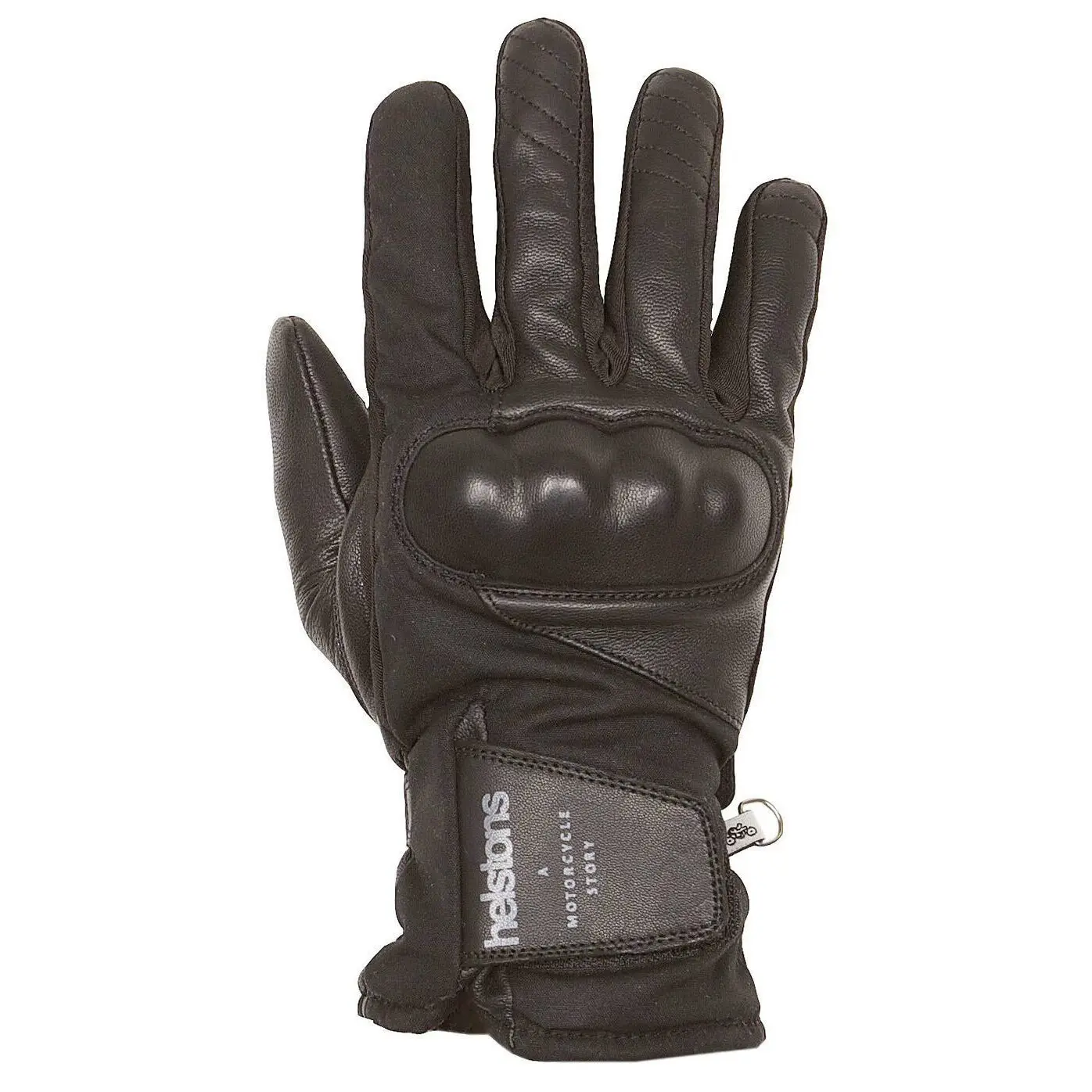 Motorradhandschuhe Winter Leder Wax-Stoff Helstons curtis