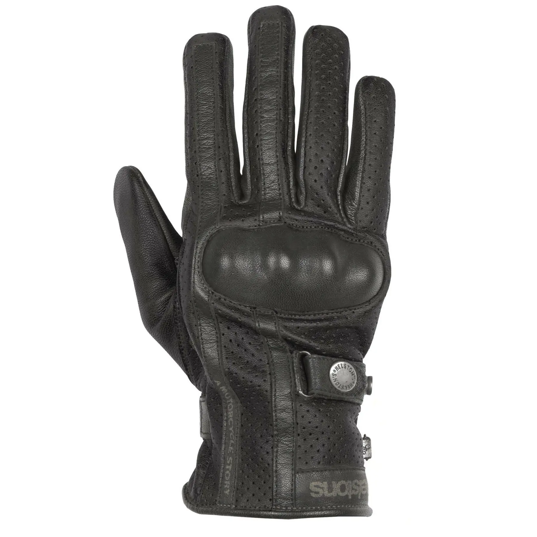 Motorradhandschuhe Sommer Leder Helstons eagle