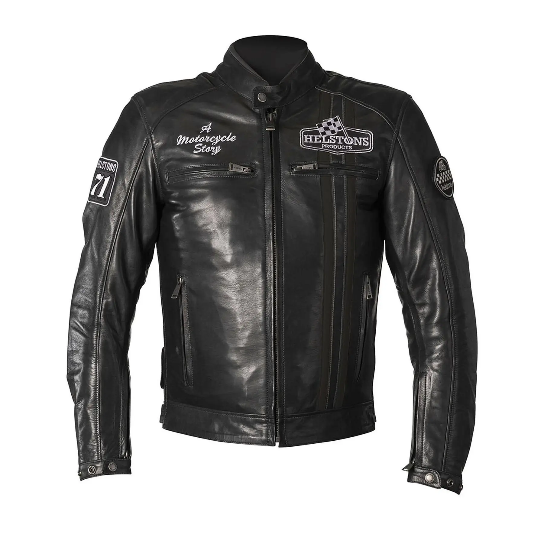 Motorrad-Lederjacke Rag Helstons Indy