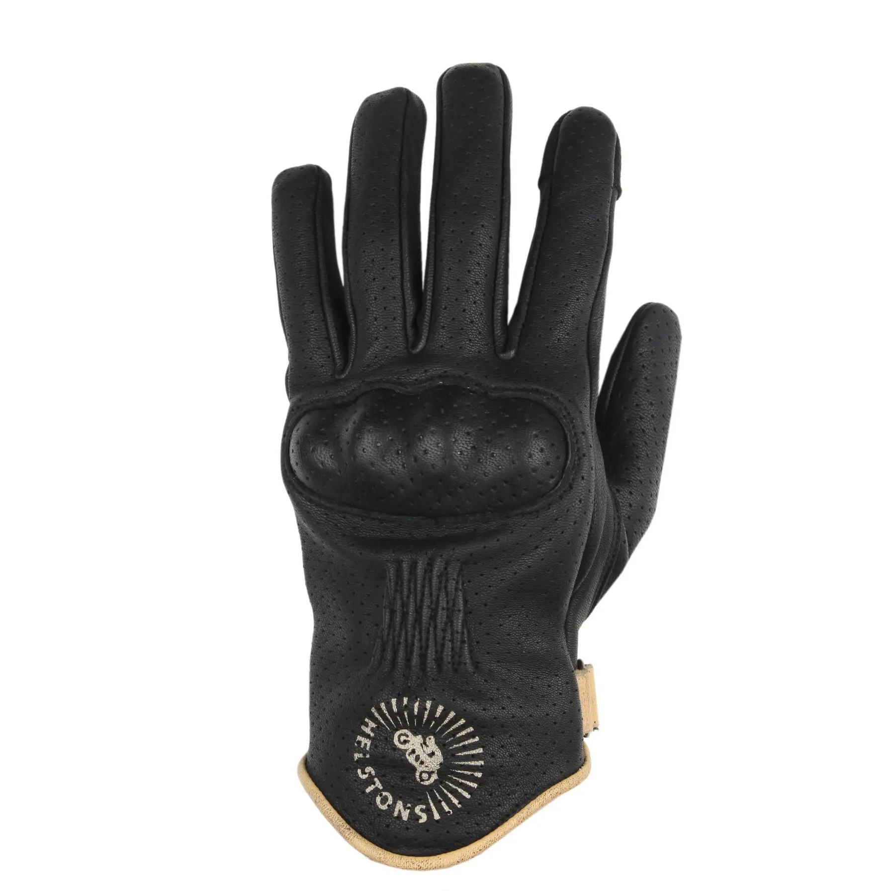 Motorradhandschuhe Sommer Leder Helstons sun air