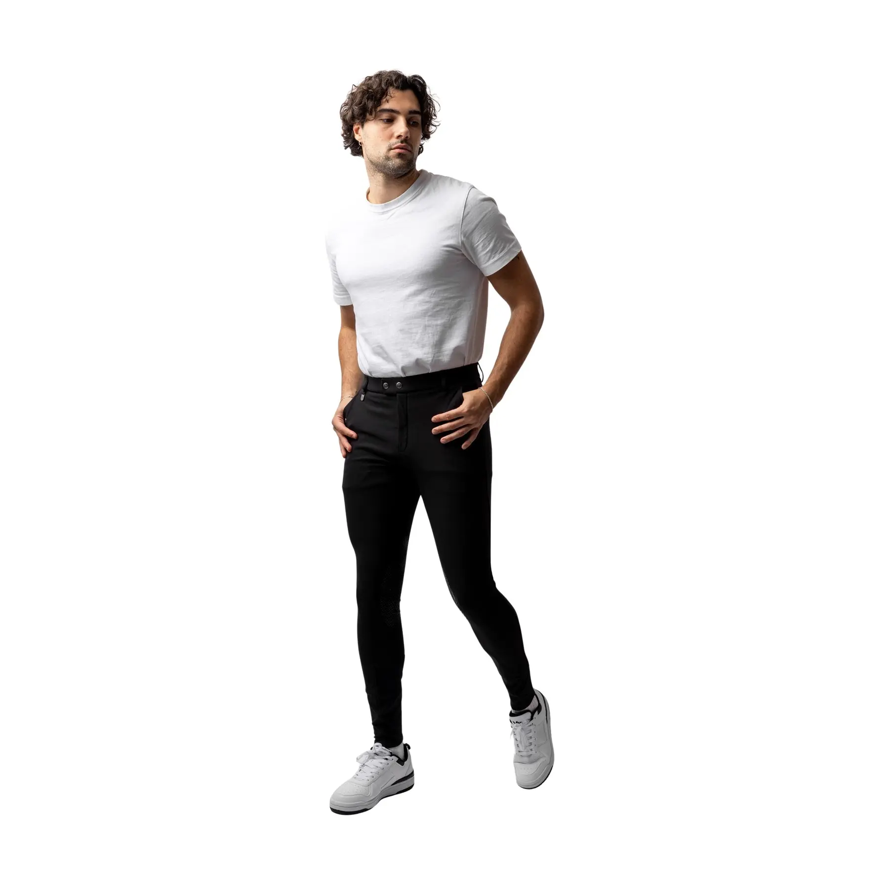Meilleurs prix pour Pantalon équitation à basanes silicone Horze Grand Prix