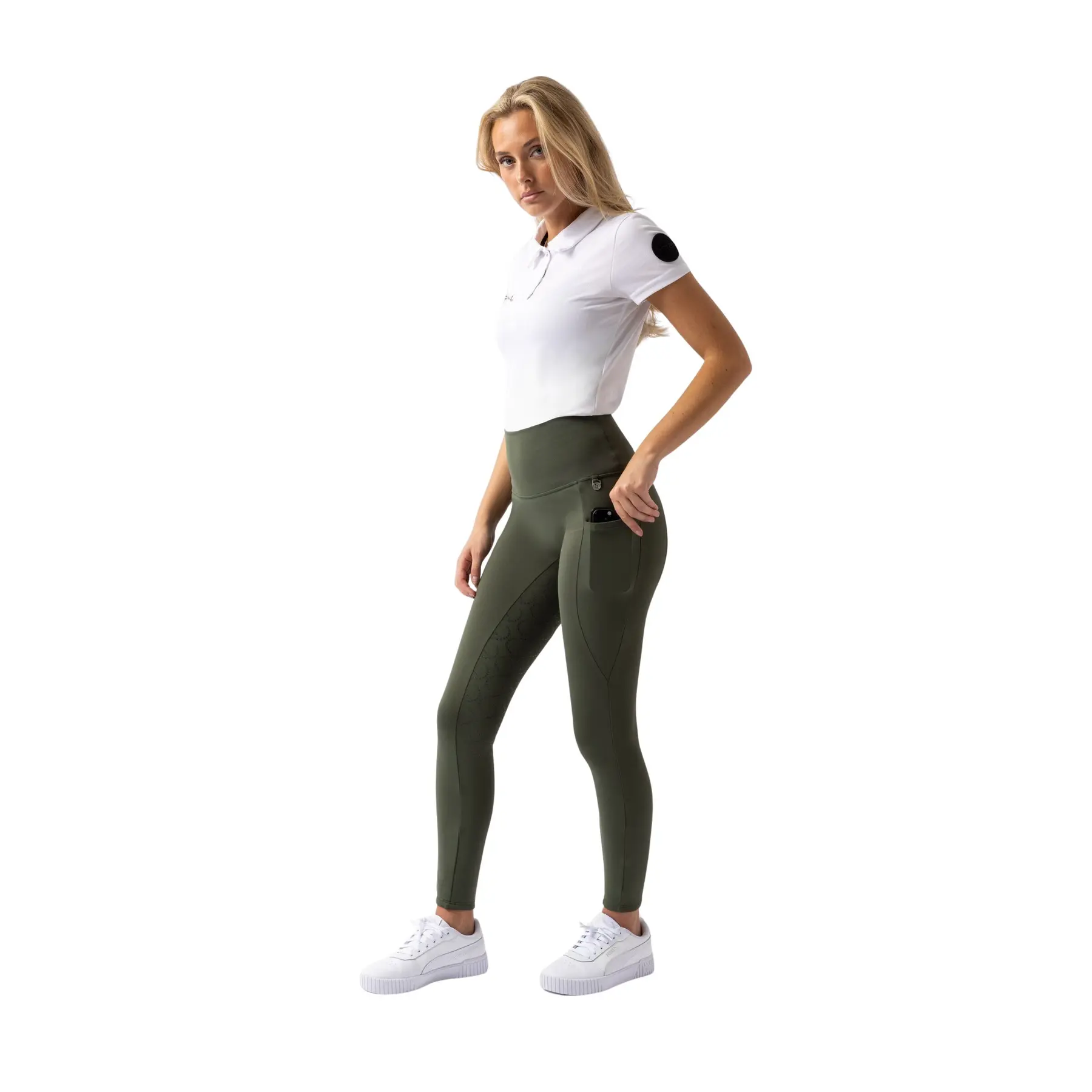 Horze Women's Vert Full Grip Riding Leggings Gillian