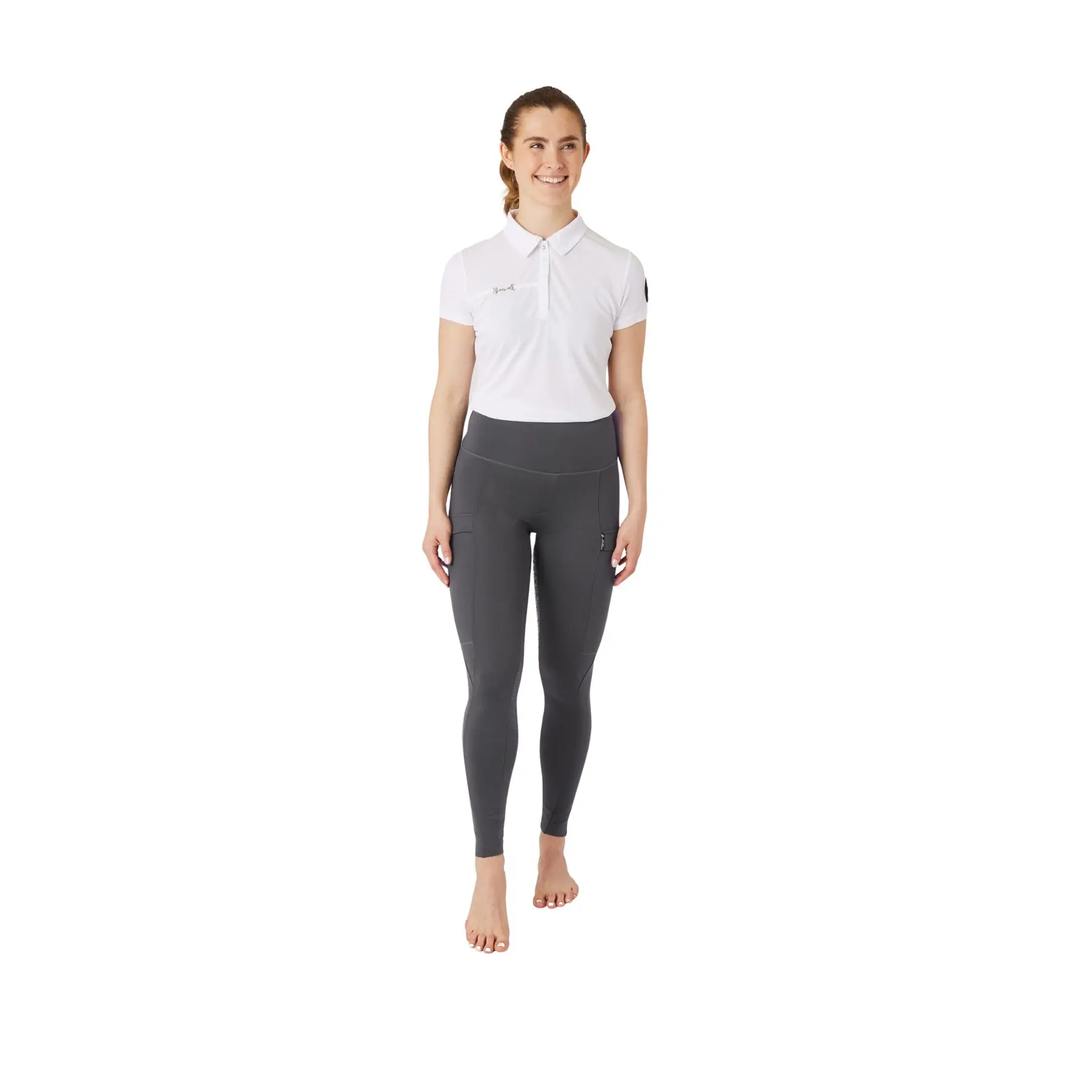 Comparer les prix de Legging full grip équitation femme Horze Celia Thermo