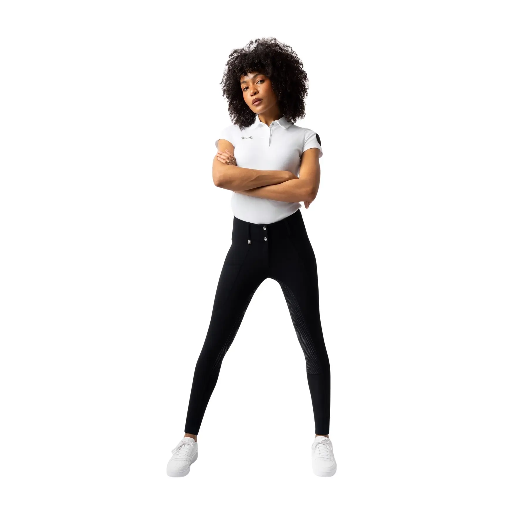 Horze Women's Bleu Full Grip Riding Trousers For Grand Prix Pro