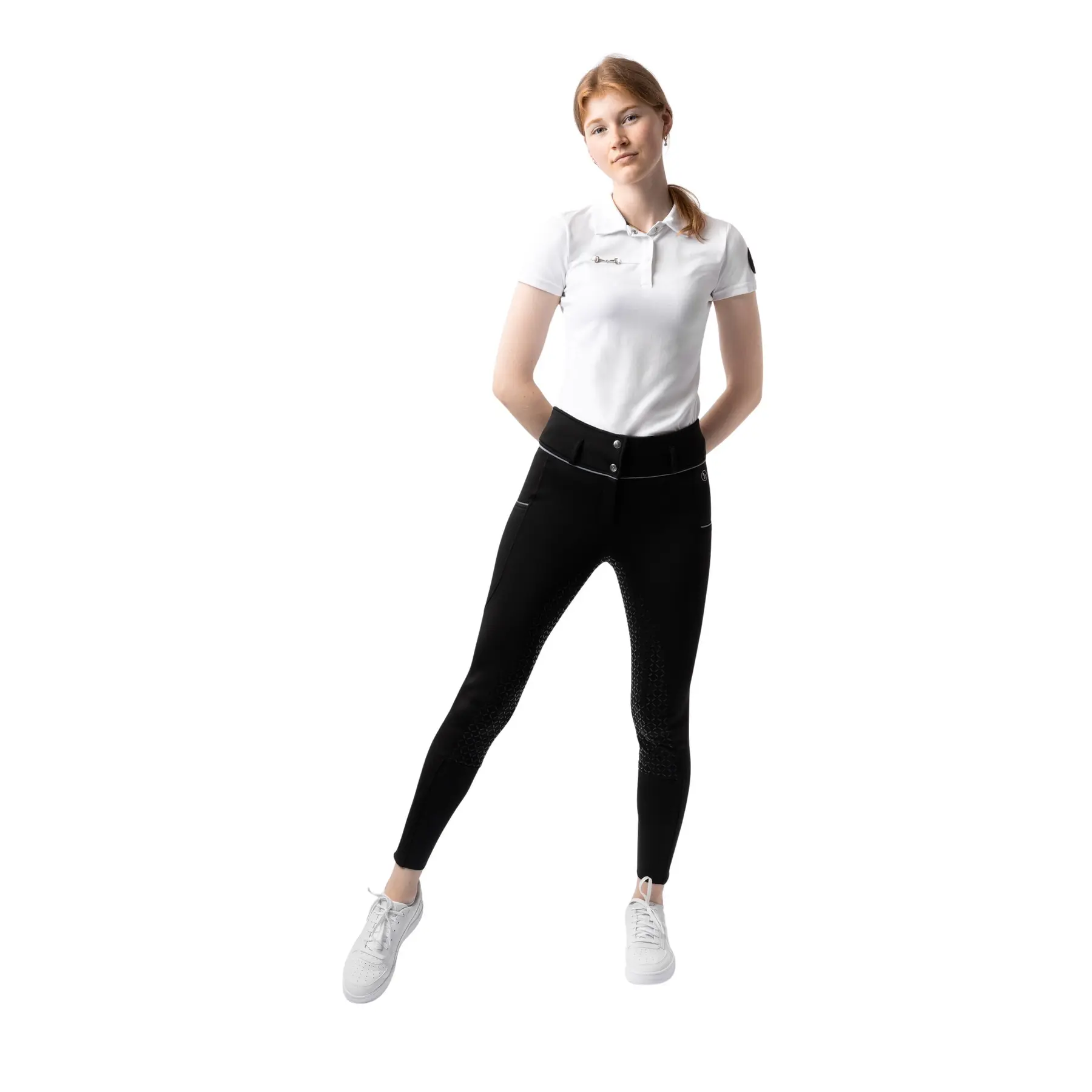Reithlegging mit Vollgrip für Damen Horze Breeches