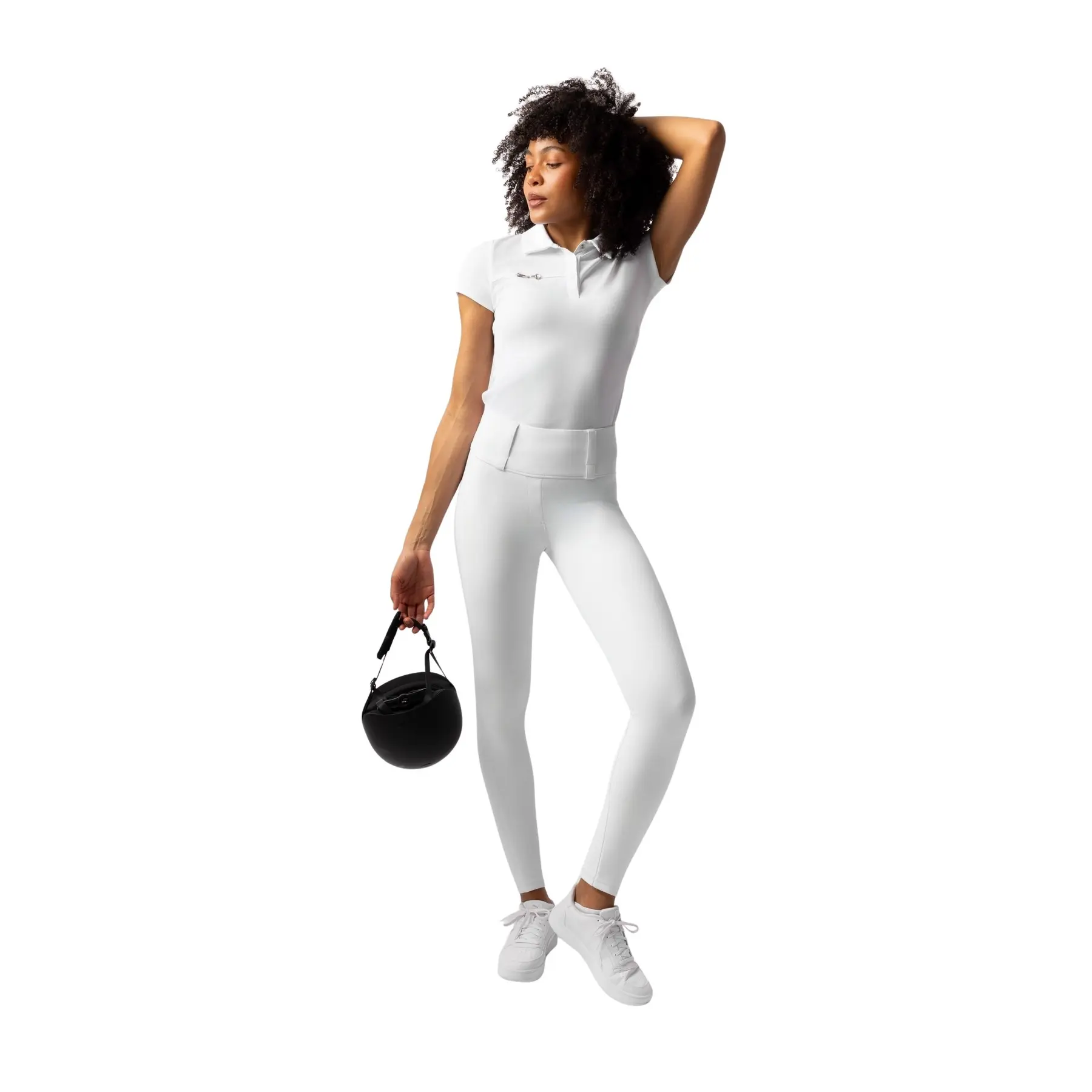 Comparer les prix de Legging équitation full grip femme Horze Anya
