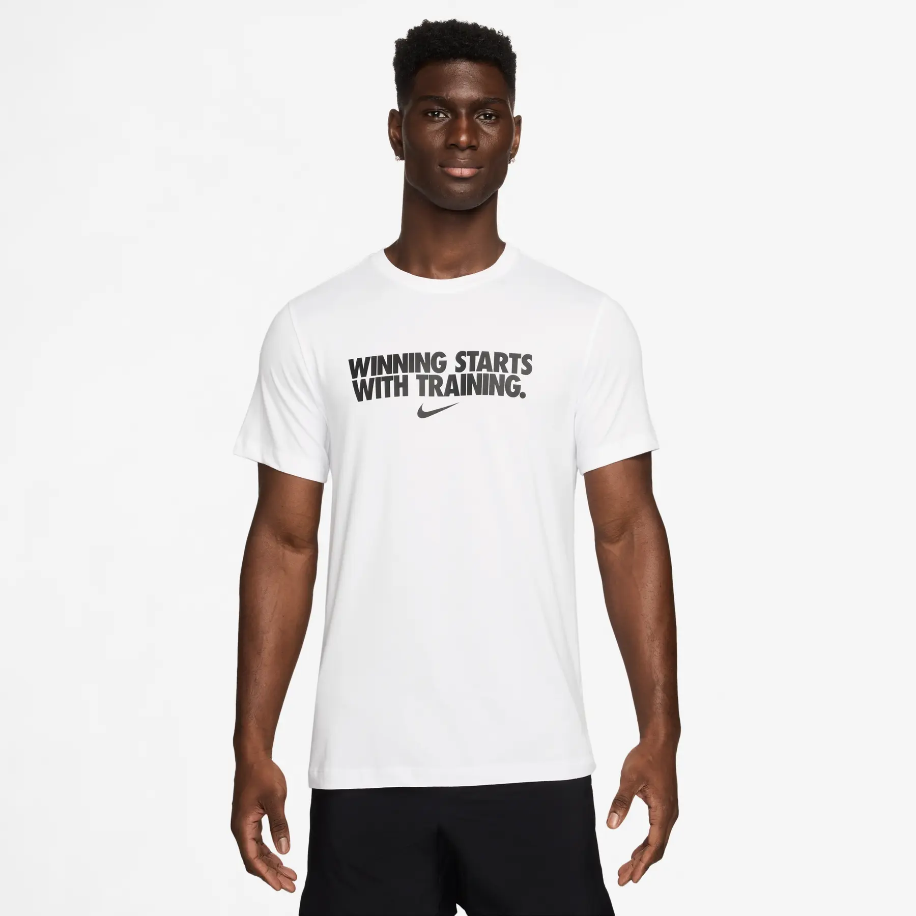 T-Shirt Winning - Blanc - male - Size: S