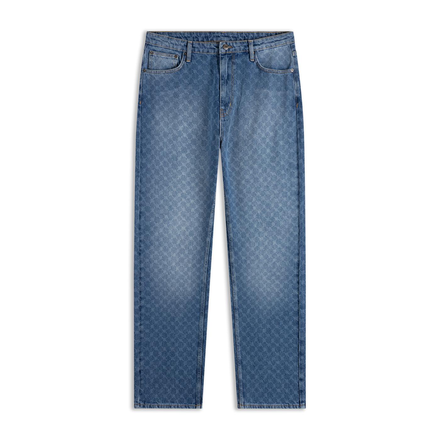 Jeans à motif monogramme  Amba