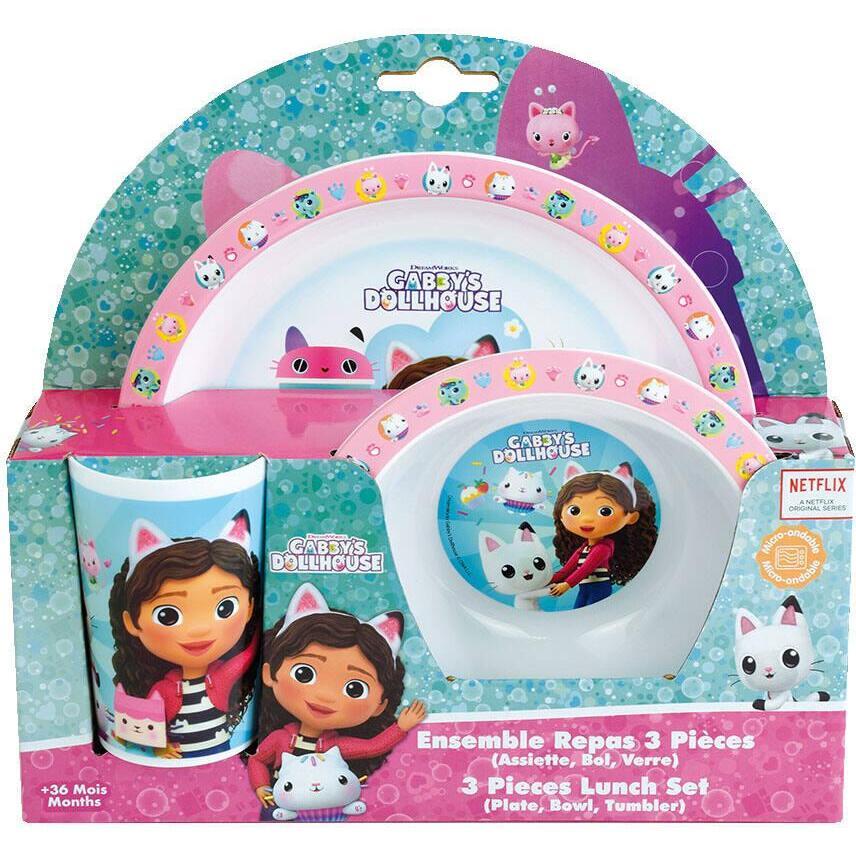 3524550062631 - Geschirrset Kind Gabby Et La Maison Magique