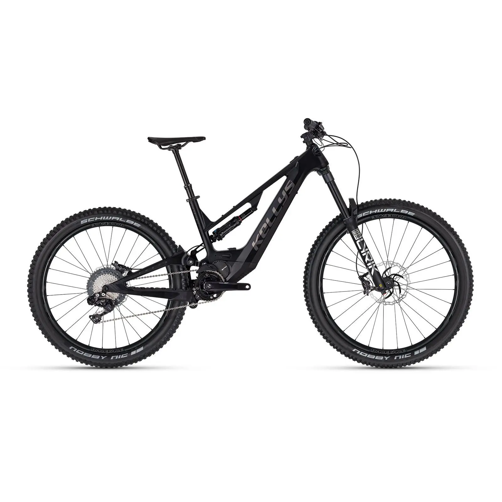 Bicicletta elettrica Kellys Theos F100 SH 825Wh SHIMANO Deore XT Di2 M8150 12V