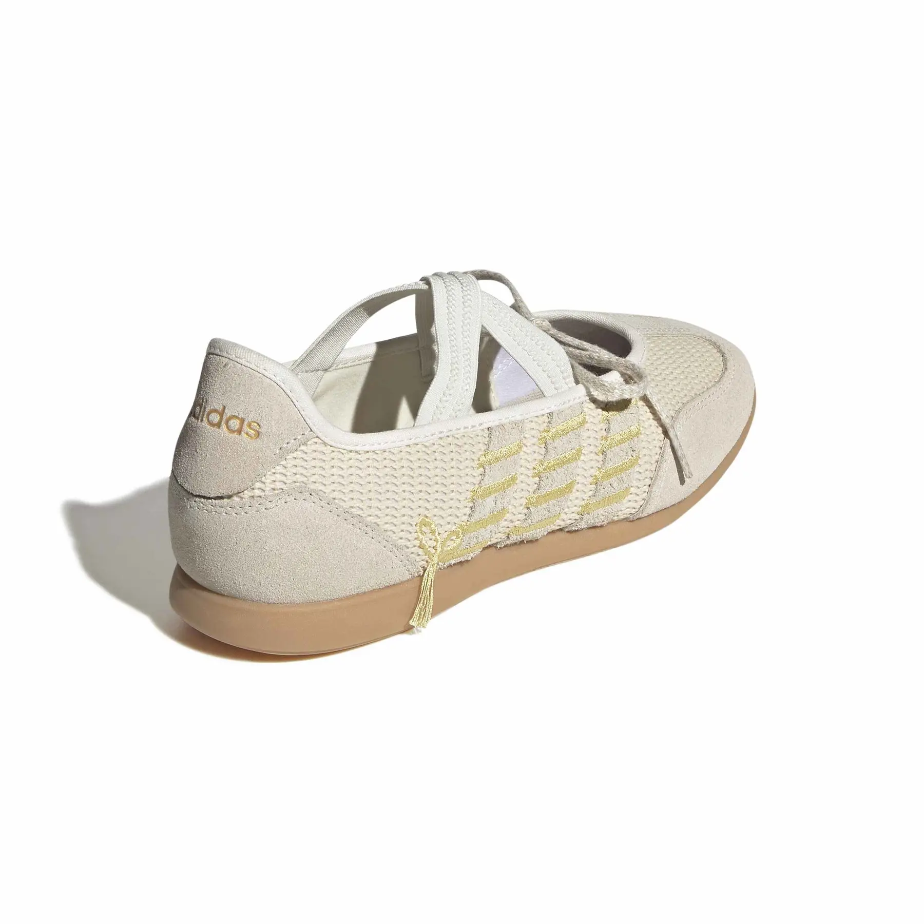 adidas gazelle silver green womens Back 70 Iuta Gold Sneakers main image 0
