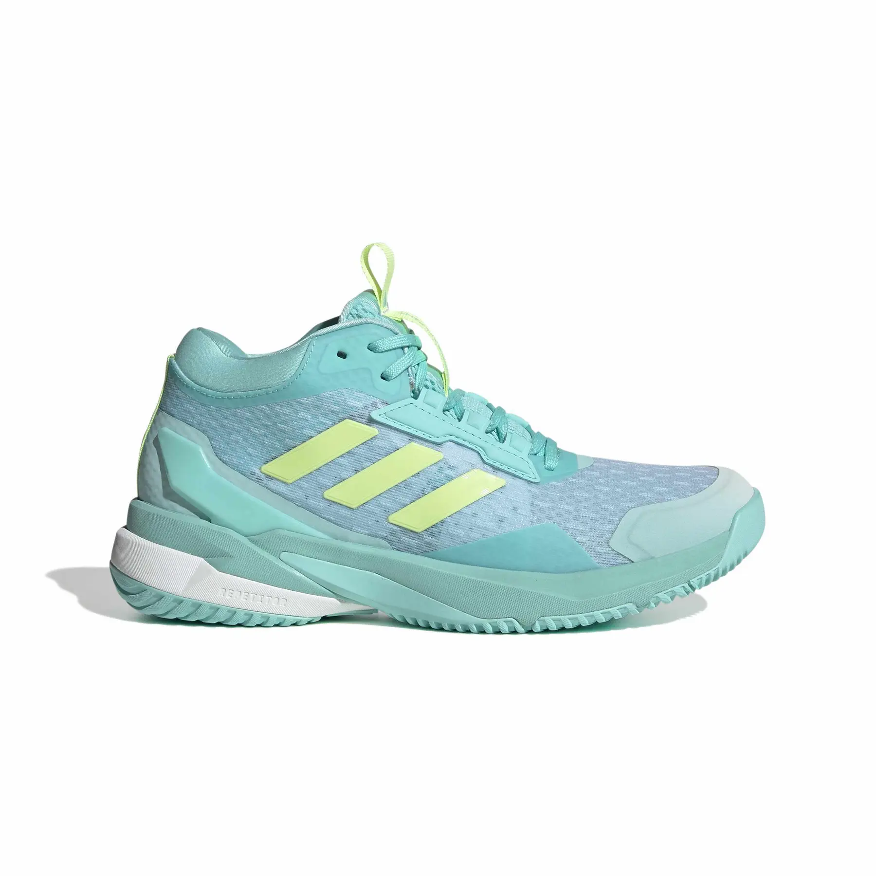 Adidas Femme Chaussures indoor Crazyflight 6 mid, Turquoise, Taille 36