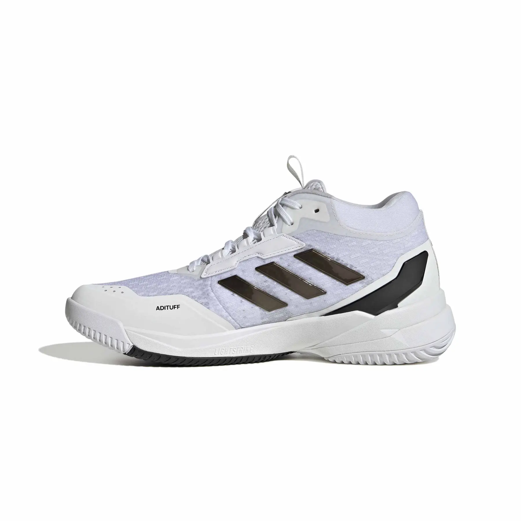 Adidas Homme Chaussures indoor Crazyflight 6 mid, Blanc, Taille 40