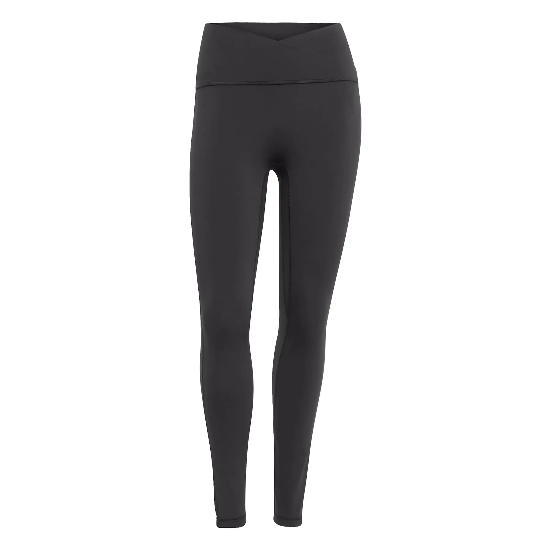 Leggings Damen adidas Studio All Me X-Over 3-Stripes
