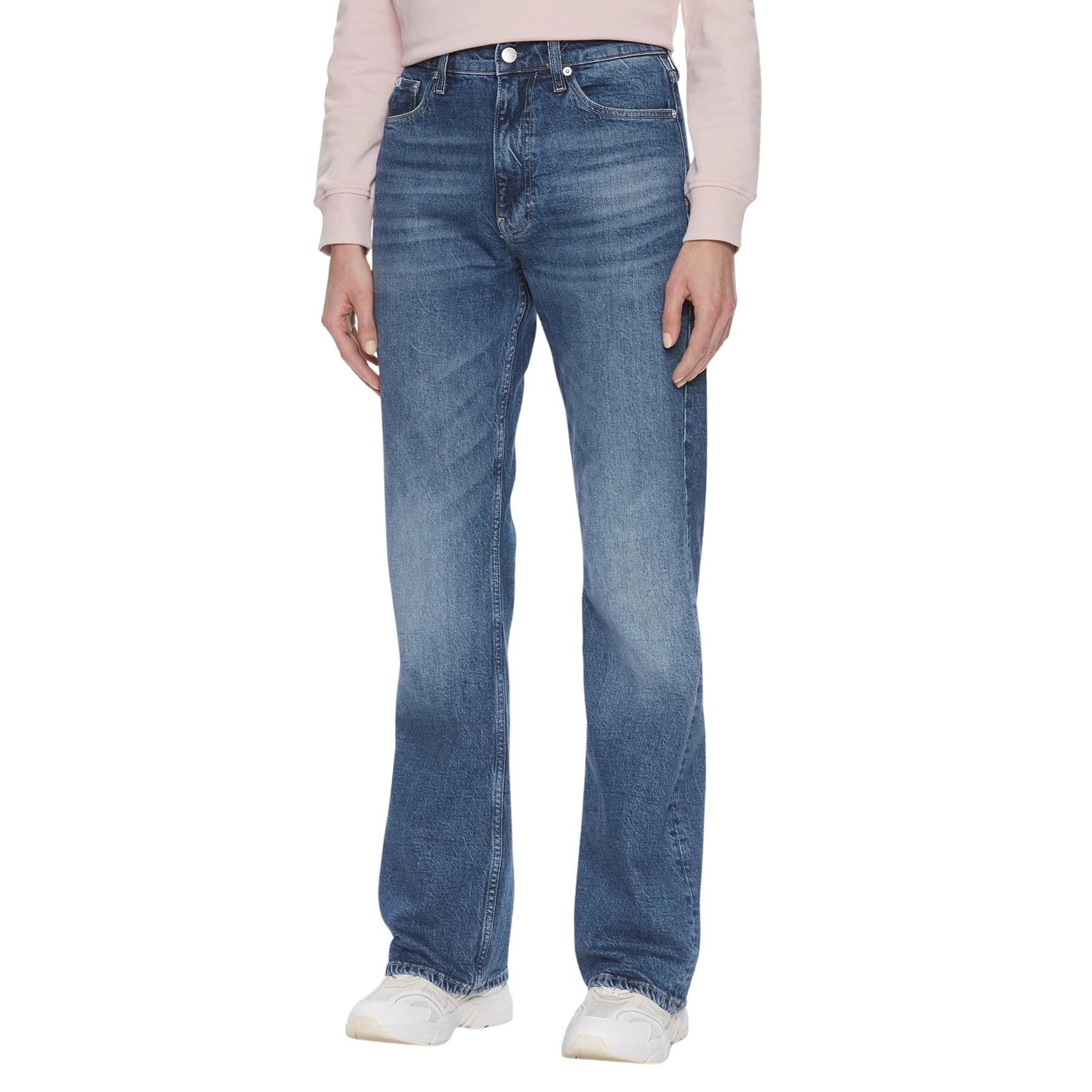 8720108983761 - Jeans mit hoher Taille Damen Calvin Klein 8720108983761 - Jeans mit hoher Taille Damen Calvin Klein