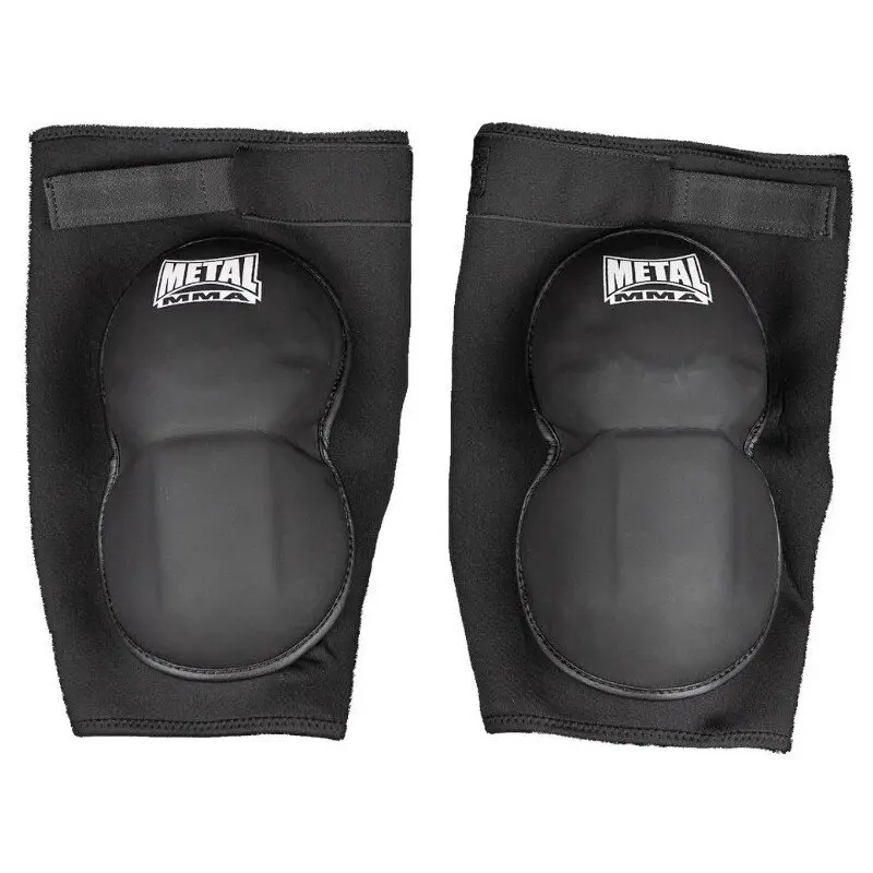 Metal Boxe Noir Genouillère