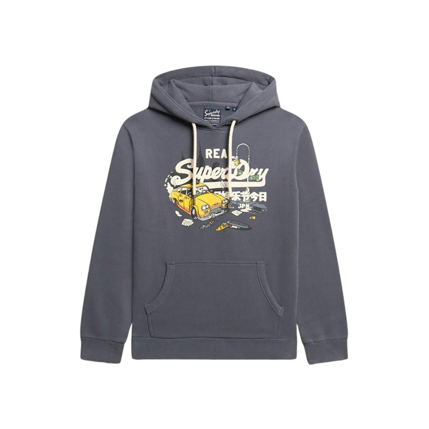 Felpa con cappuccio  New York Vl Graphic