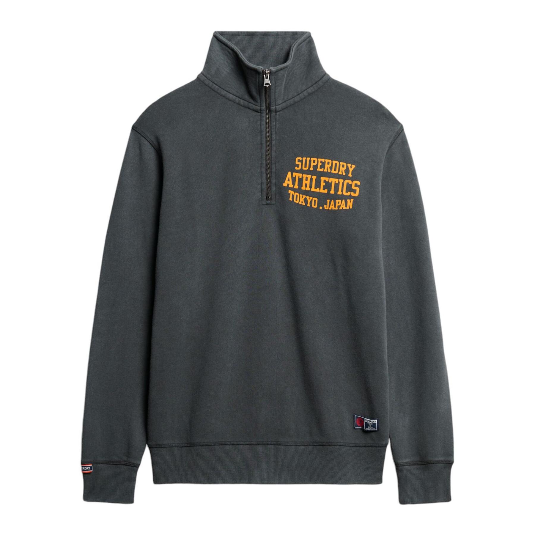 5063068305024 - Sweatshirt 1 4 Reißverschluss Track & Field Graphic