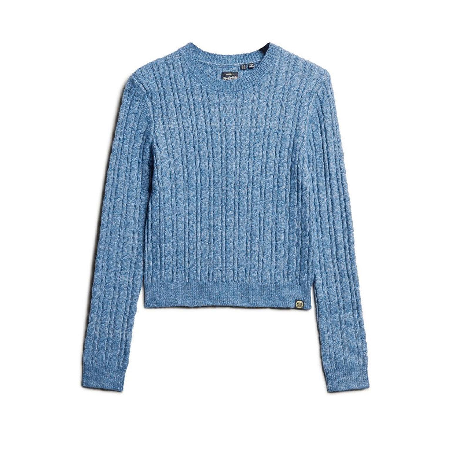 5063068381684 - Damenpulli mit Zopfmuster Superdry