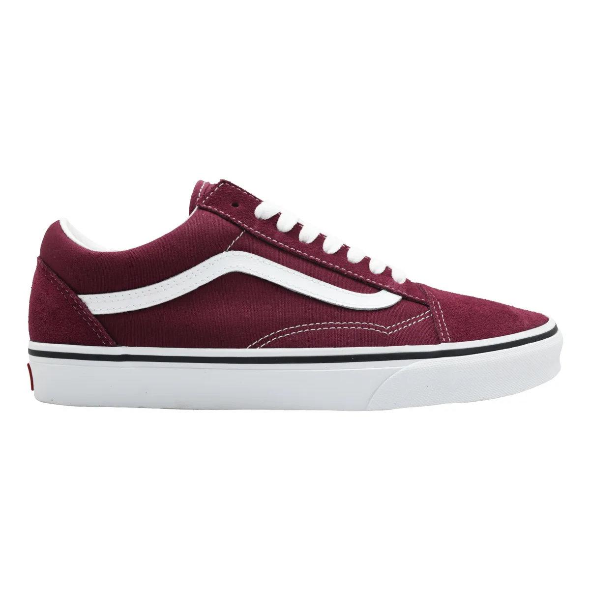 0197643239680 - Old Skool Color Theory Sneaker weinrot in EU44