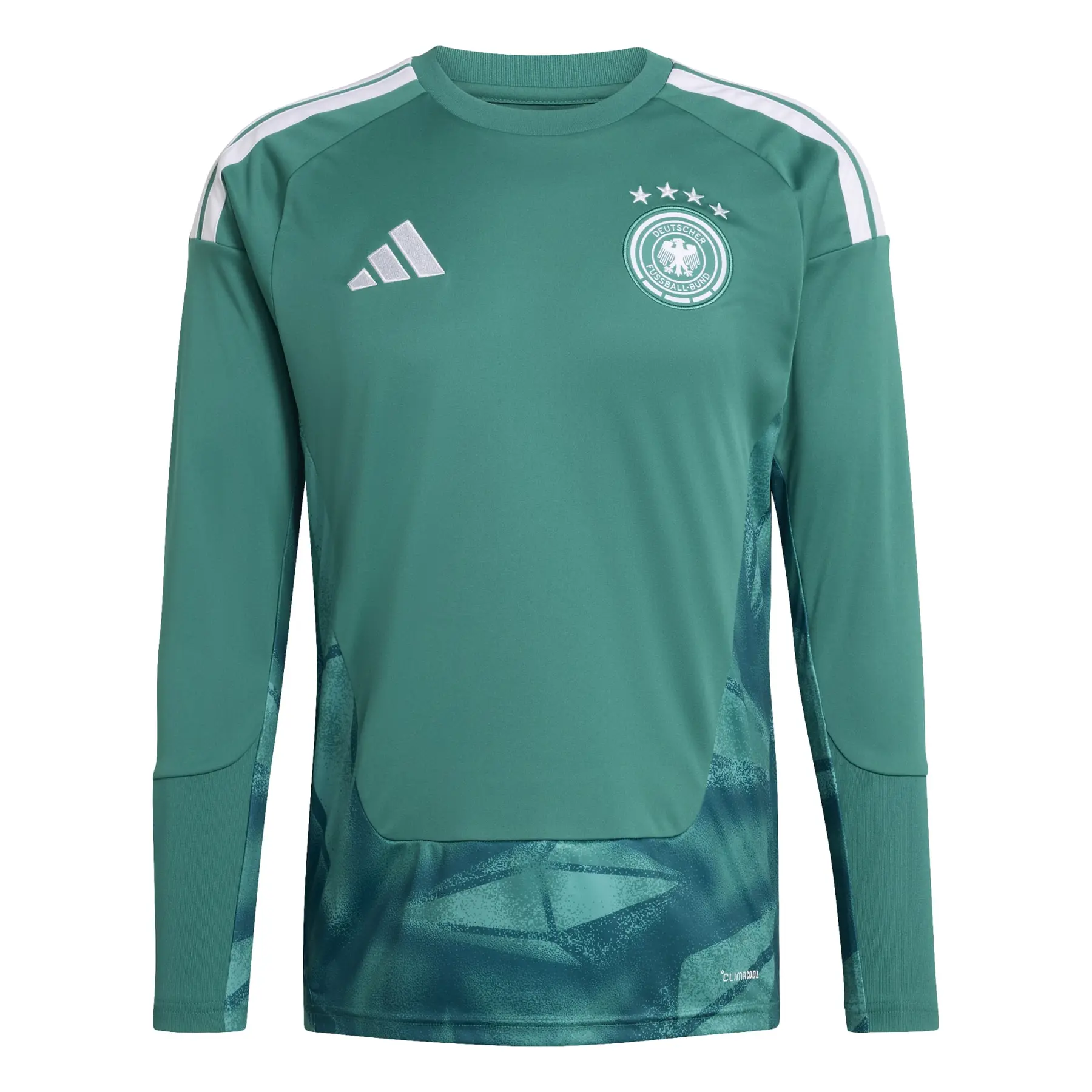 Heimtrikot langärmlig Torwart Deutschland Coupe du Monde 2026 - Vert - male - Size: XS