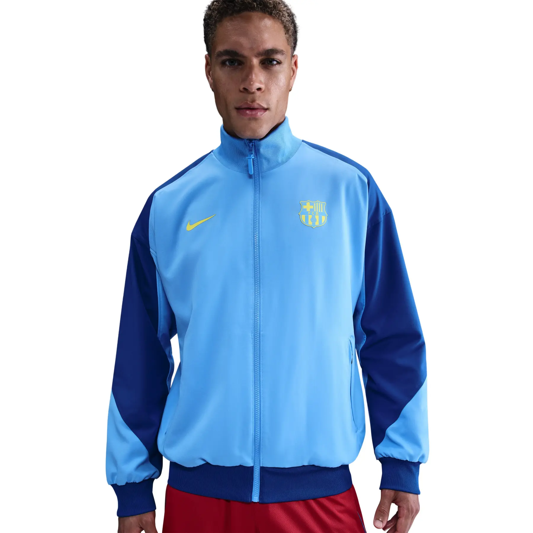 FC Barcelona Trainingsjacke Strike Anthem 2025/26 - Bleu - male - Size: L
