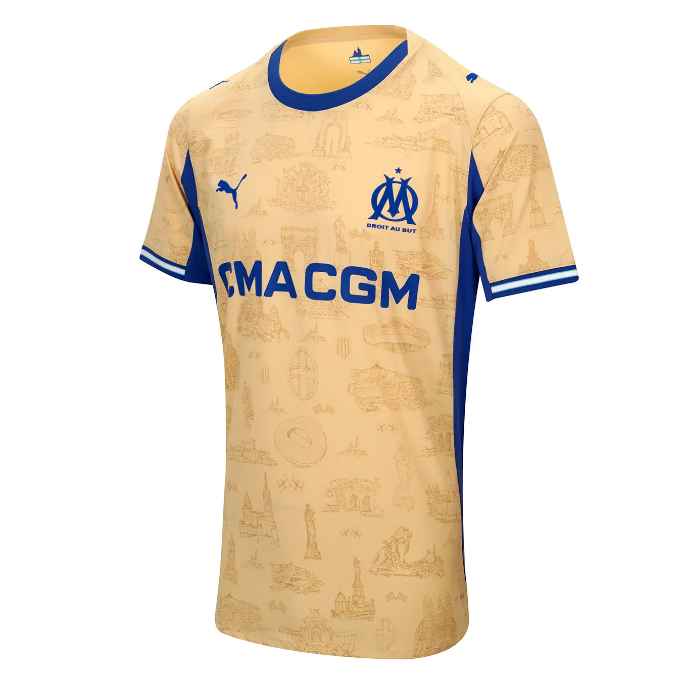Sonderedition OM Trikot 2025/26 - Doré - male - Size: S