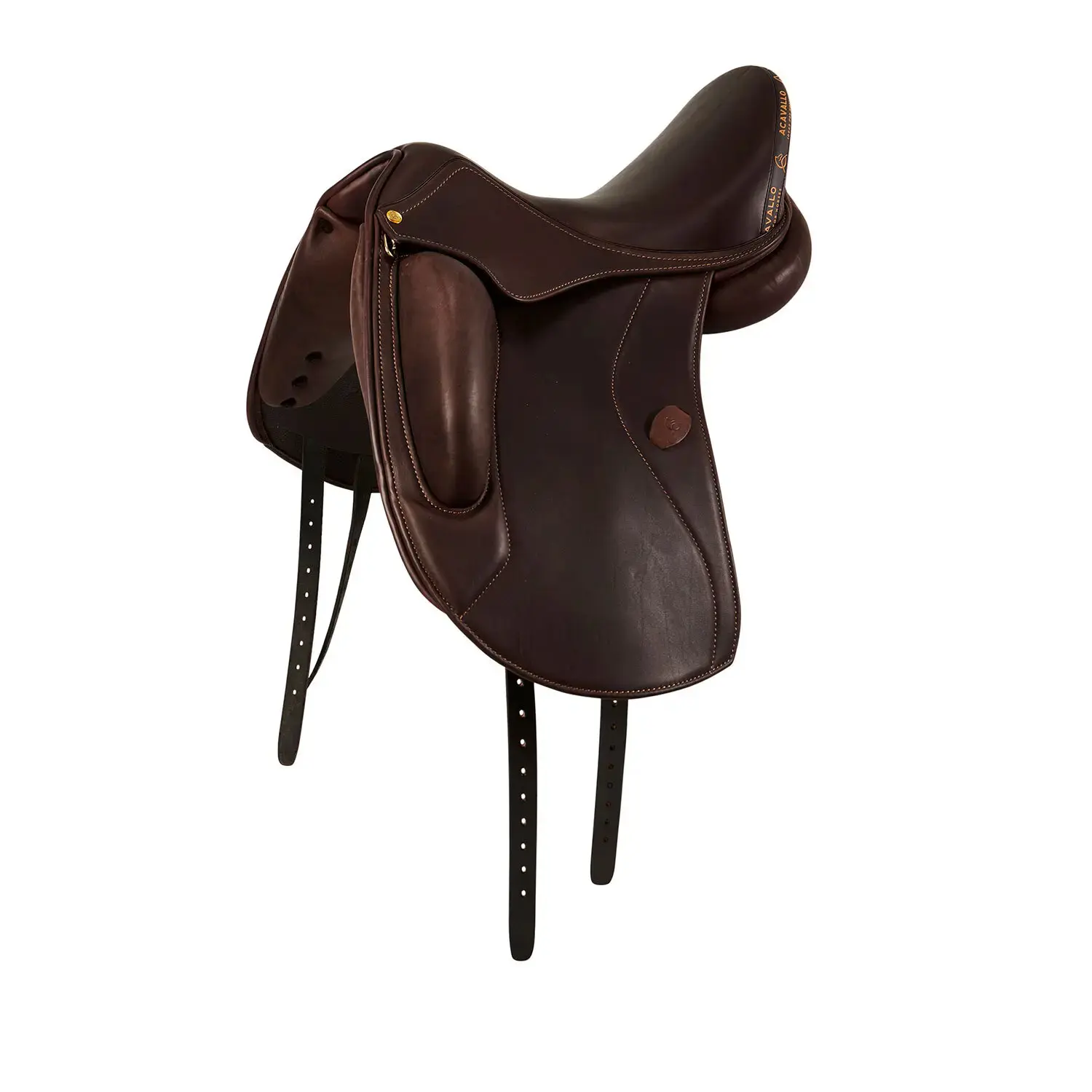 Acavallo Marron Dressage Saddle For Horses Perugino