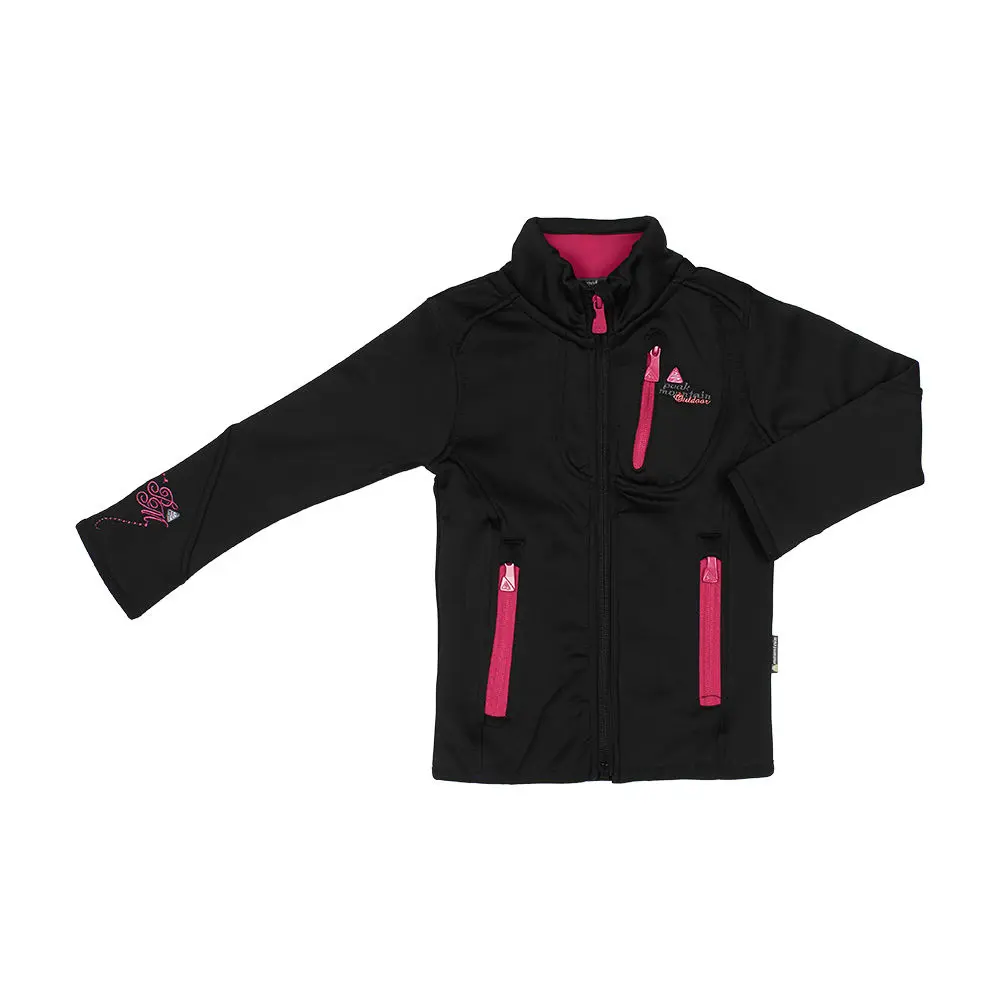 Peak Mountain Women's Noir Fleece Jacket For Aynur