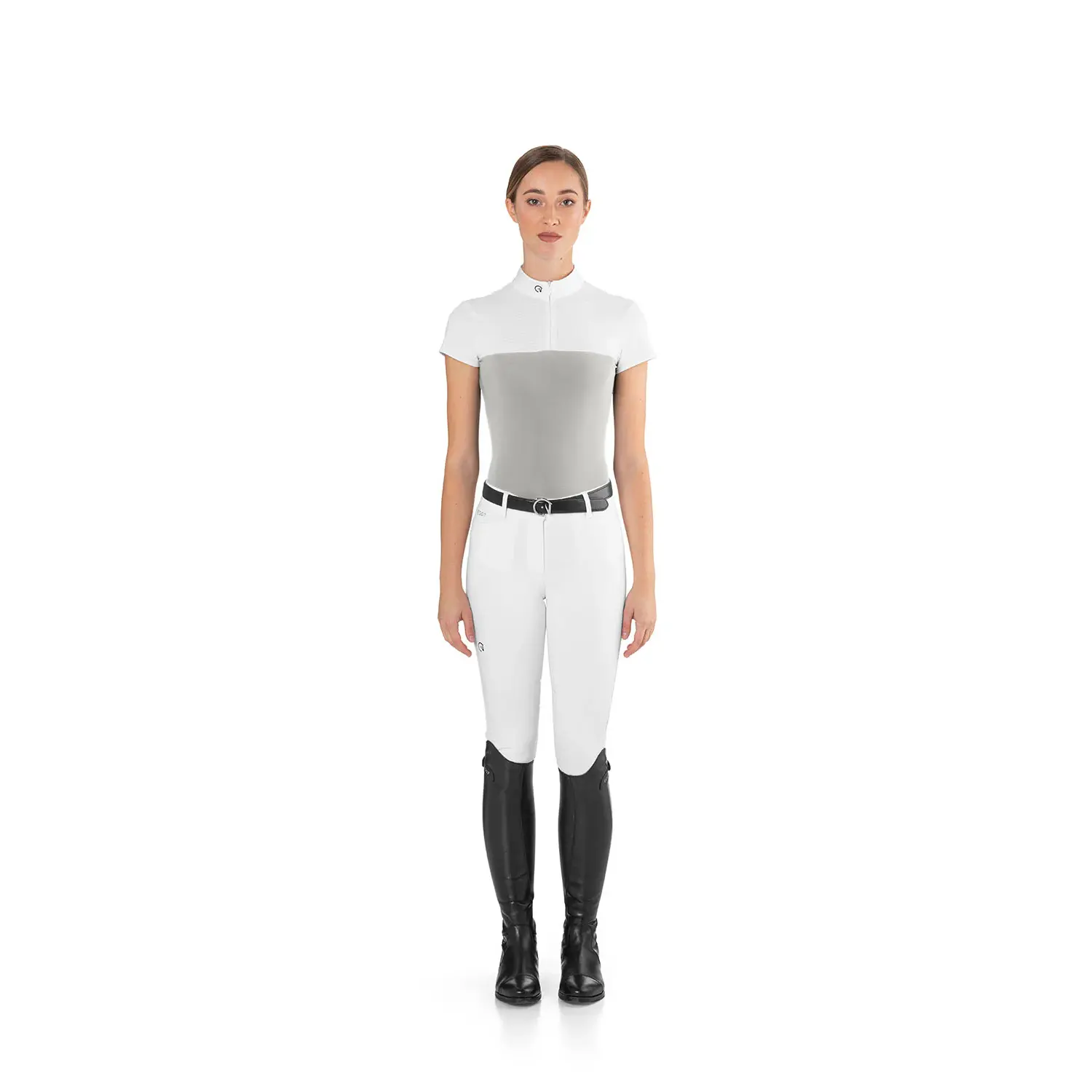 Reitturnier-Polo Damen Ego 7 Mesh