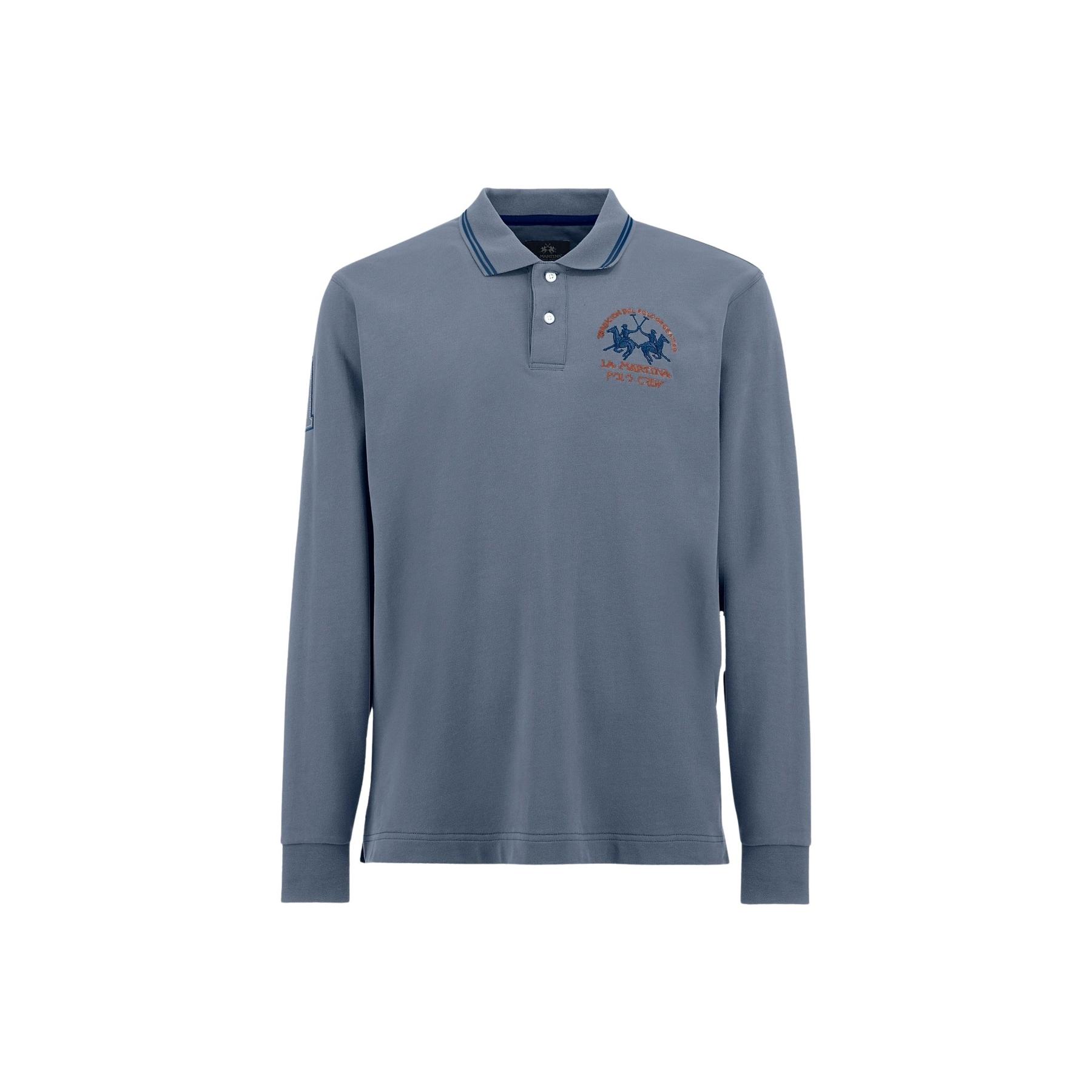 7613431763876 - Langärmeliges Polo-Shirt La Martina Heavy Jersey