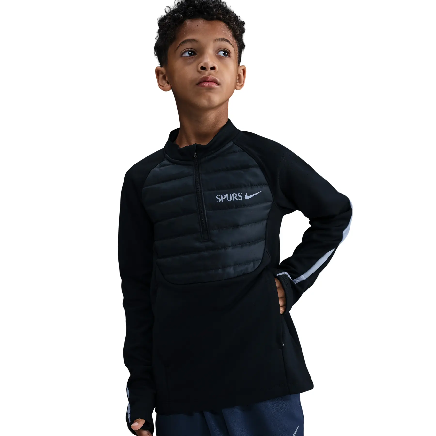 Tottenham Kinder Trainingsjacke Ademy Warrior - Noir - unisex - Size: 7/8 ans