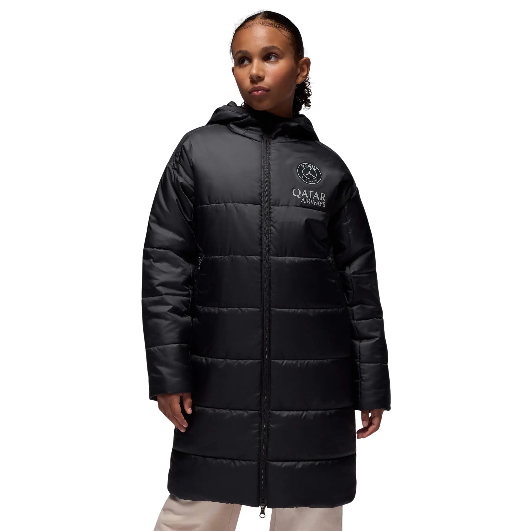 PSG Fourth Kinder Trainingsjacke Academy Pro Jordan 2025/26 - Noir - unisex - Size: 10/12 ans