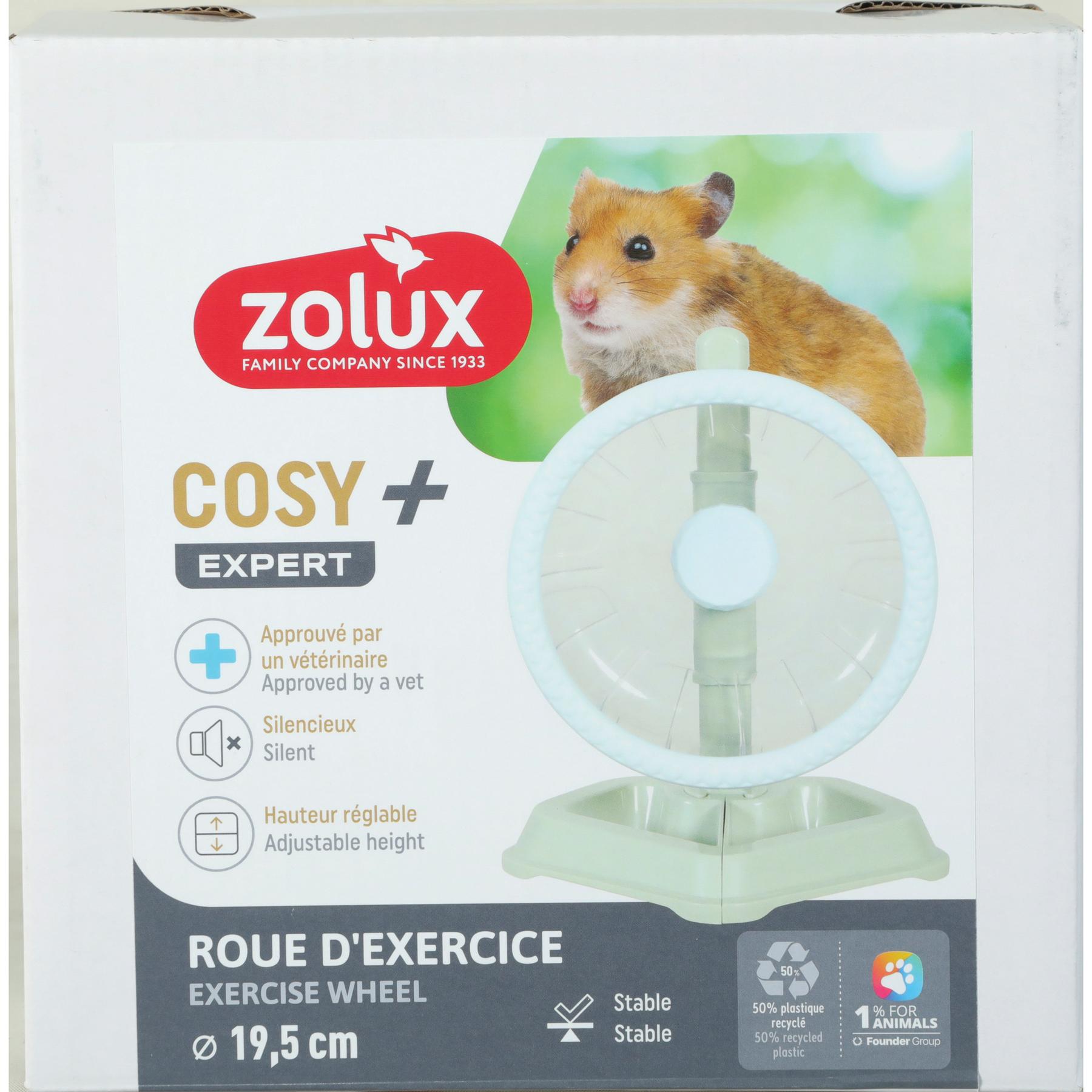 Meilleurs prix pour Roue pour rongeurs silencieuse sur pied Zolux Cosy