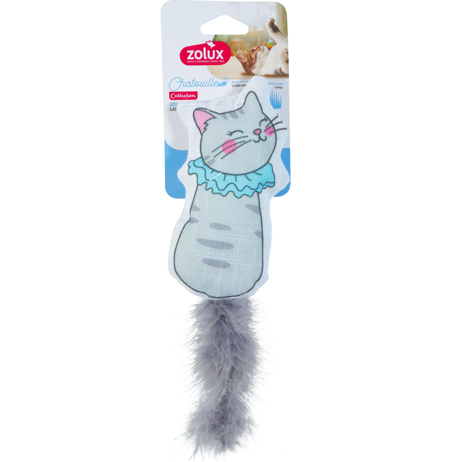 Comparer les prix de Jouet pour chat à plume collerette Zolux