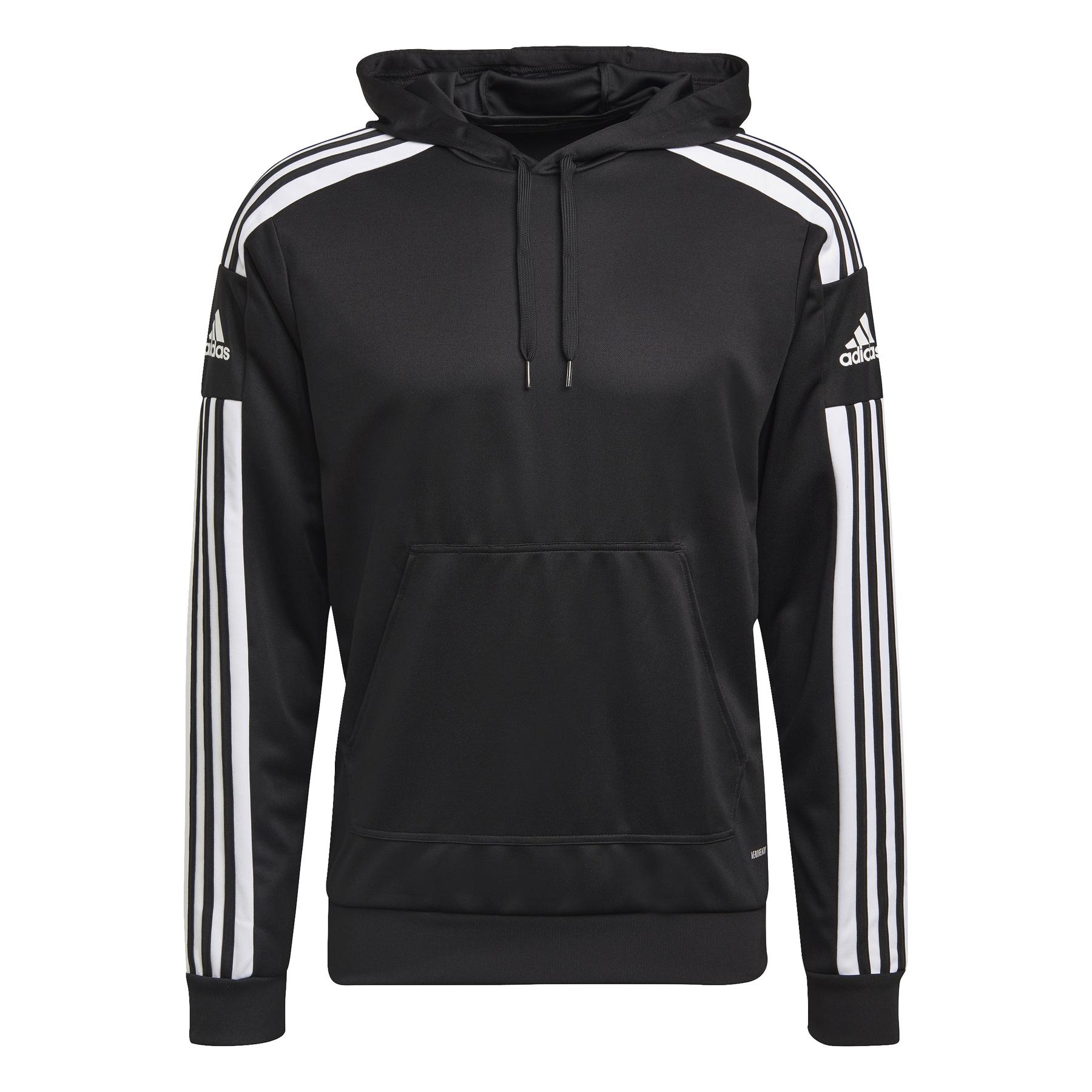 4064045376489 - ADIDAS SQUADRA 21 HOODY BLACK WHITE XS
