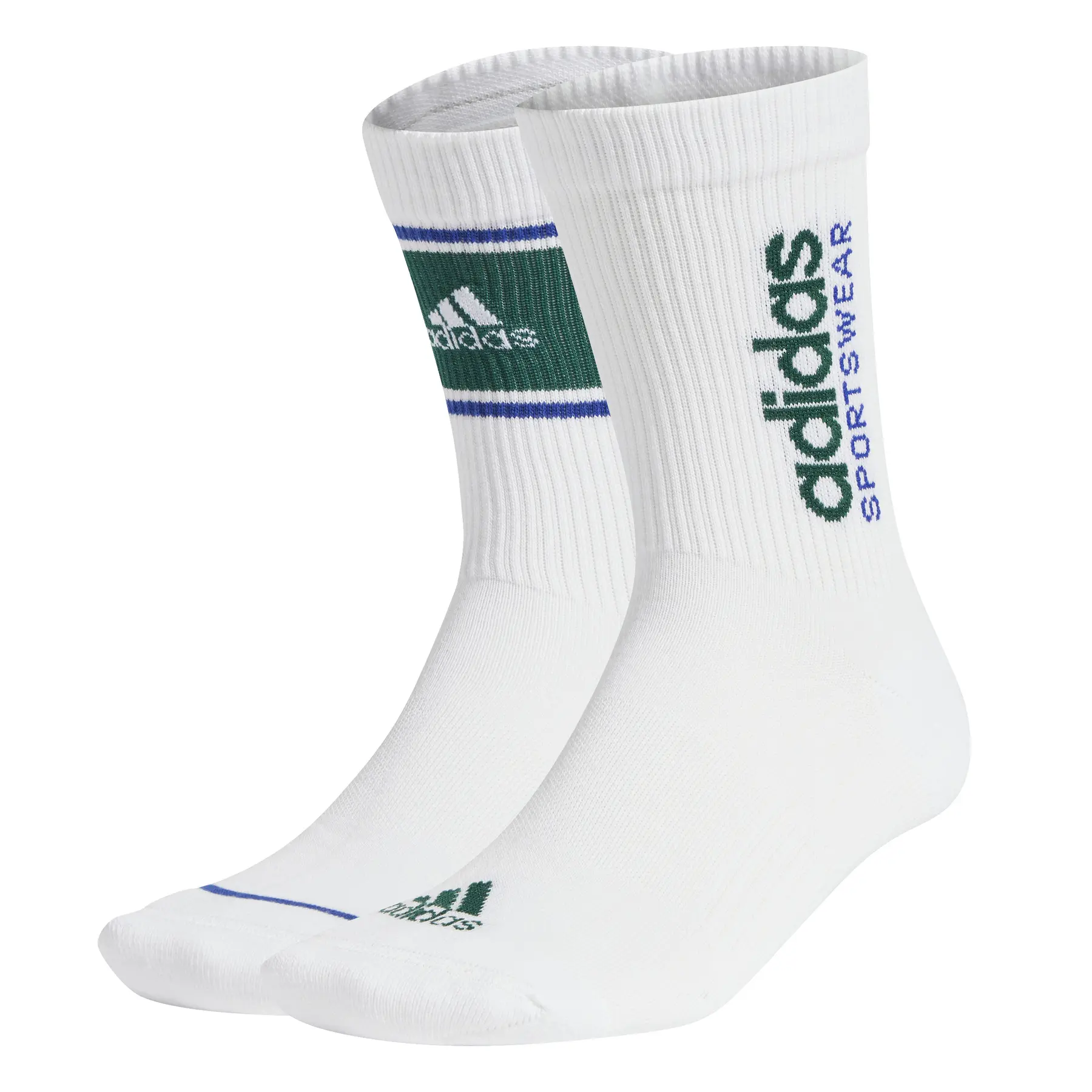 4067896852126 - Socken adidas Cushioned Logo Graphic Crew (x2)