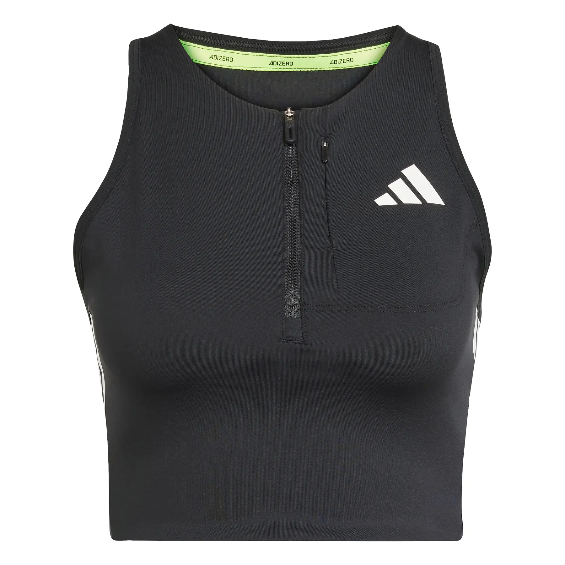 Adidas Femme Brassière Adizero Gel Pocket, Noir, Taille 2XL