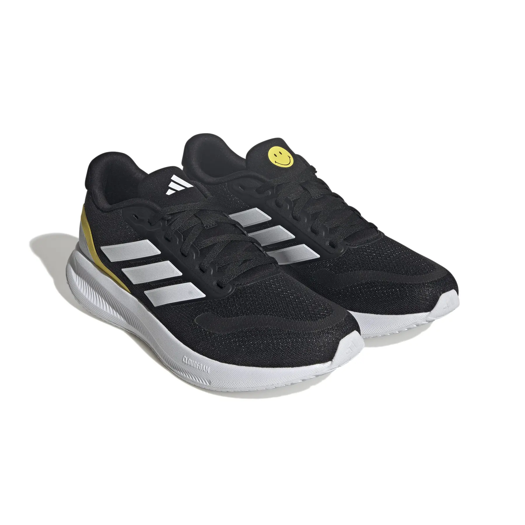 Adidas Running Black and White Sneakers with Yellow Detail adidas Running Shoe Ultra Boost Light Gore-Tex - Core Black  main image 4