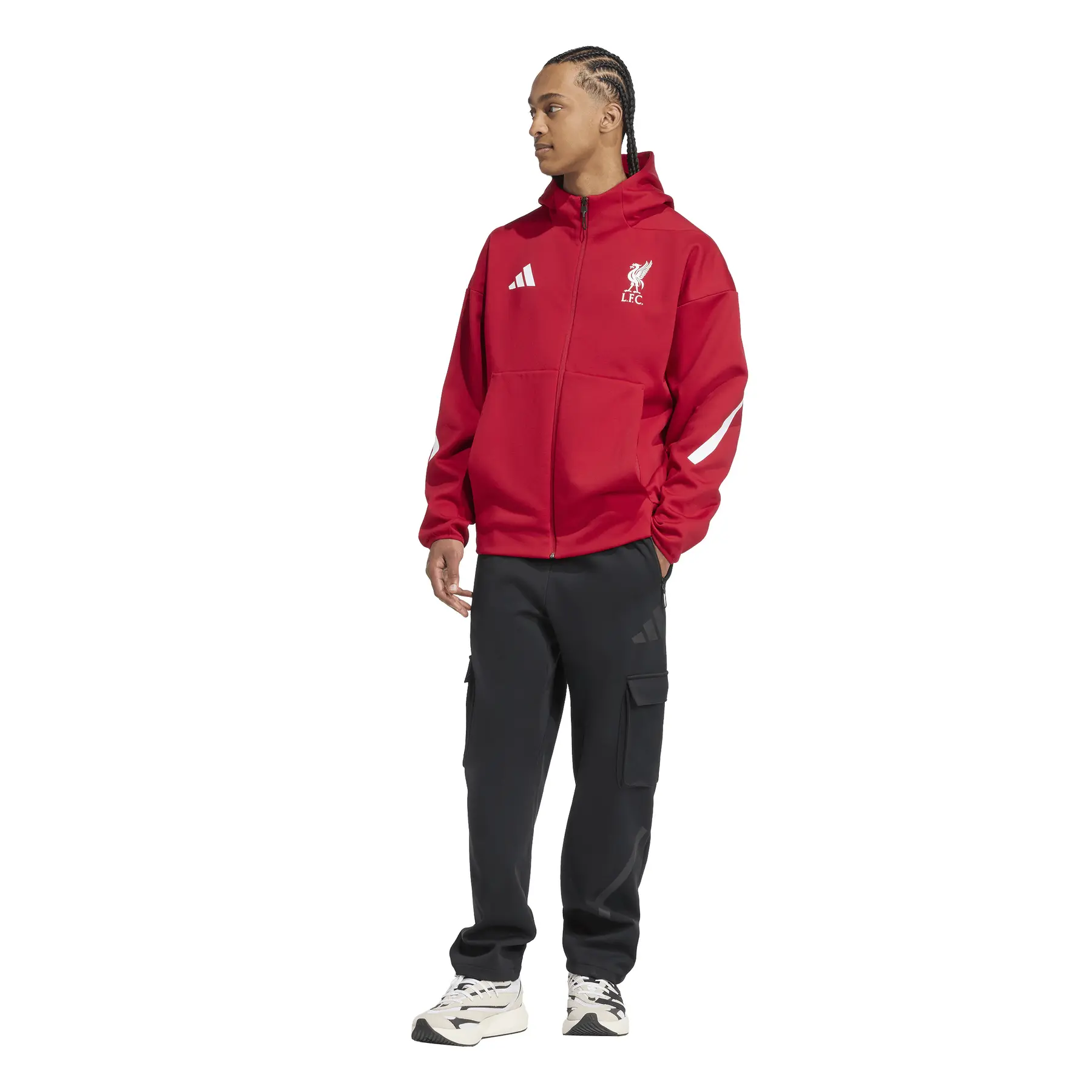 Liverpool FC hooded tracksuit jacket Anth 2025/26 | Foot-Store